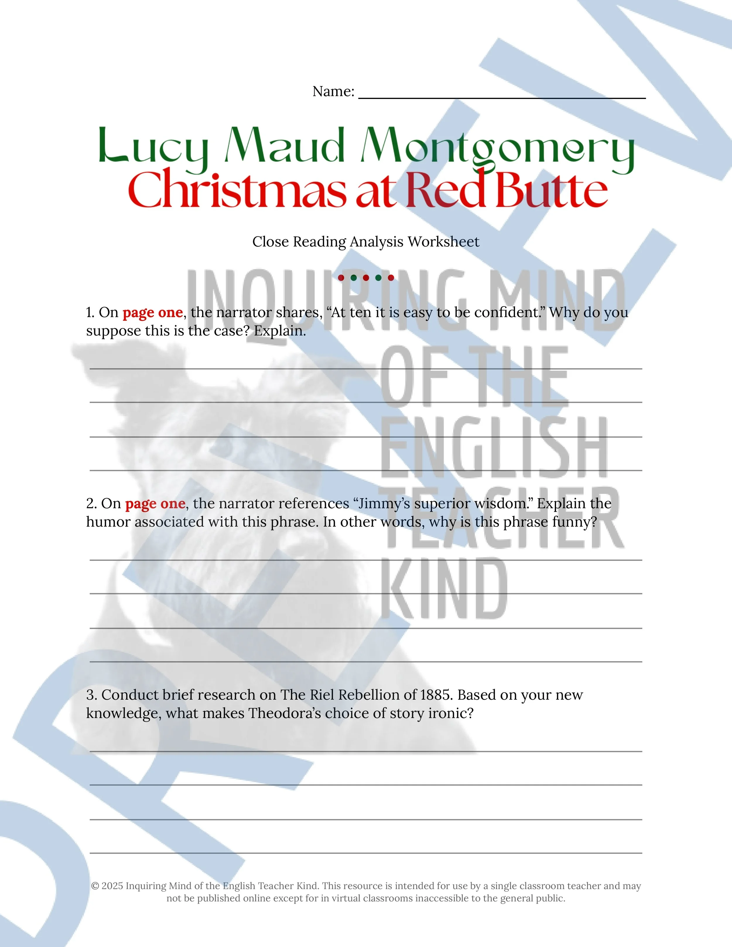 Christmas at Red Butte Close Reading Analysis Worksheet (1).jpg