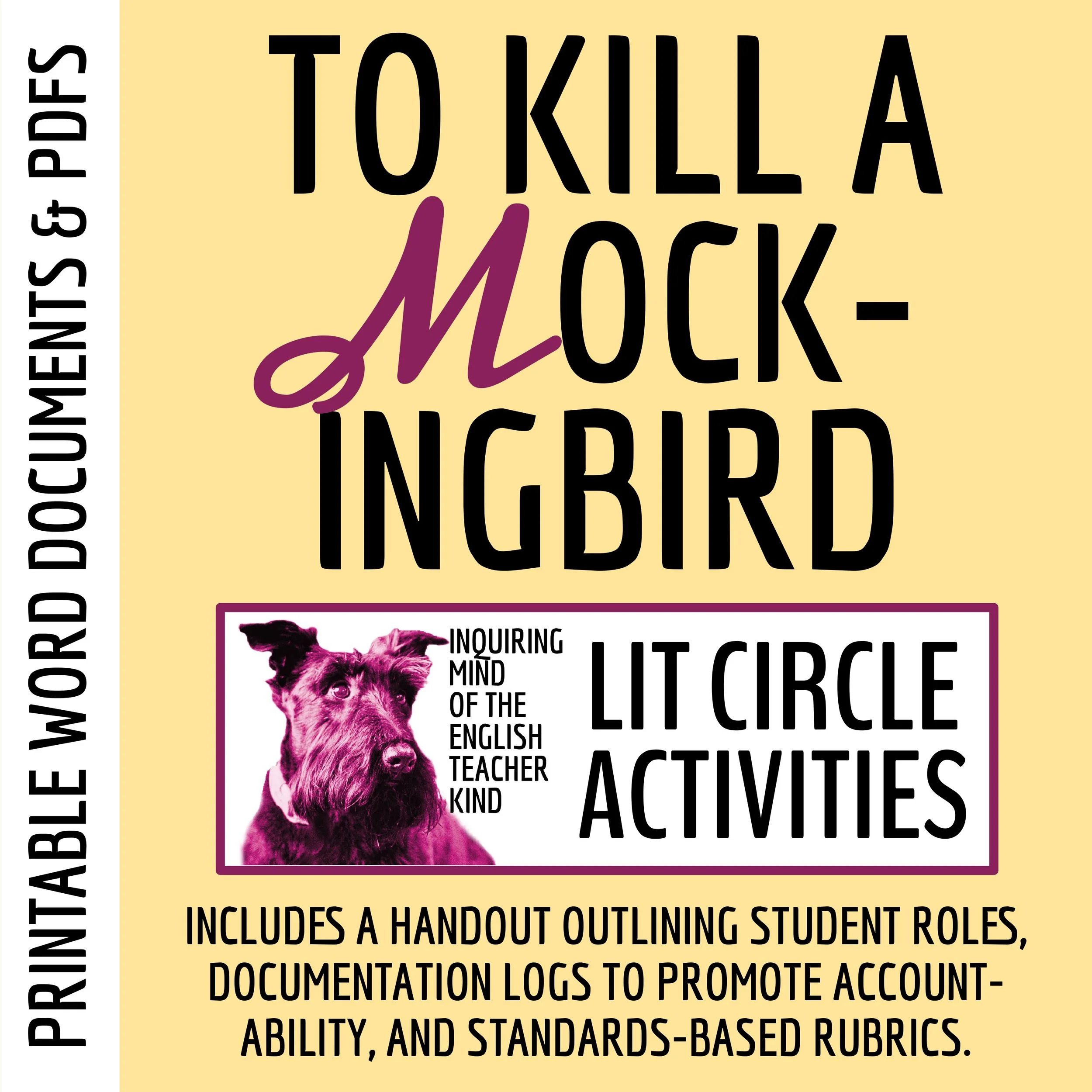 To Kill a Mockingbird Literature Circle Activities for High School | Collaborative Learning