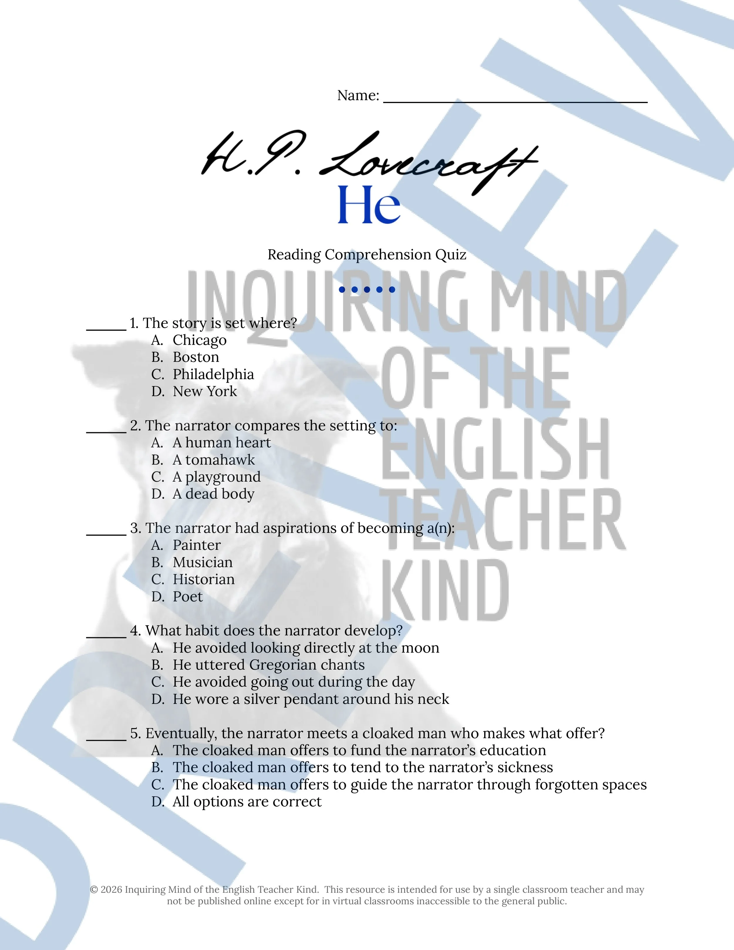 He by H.P. Lovecraft Quiz and Answer Key (1).jpg