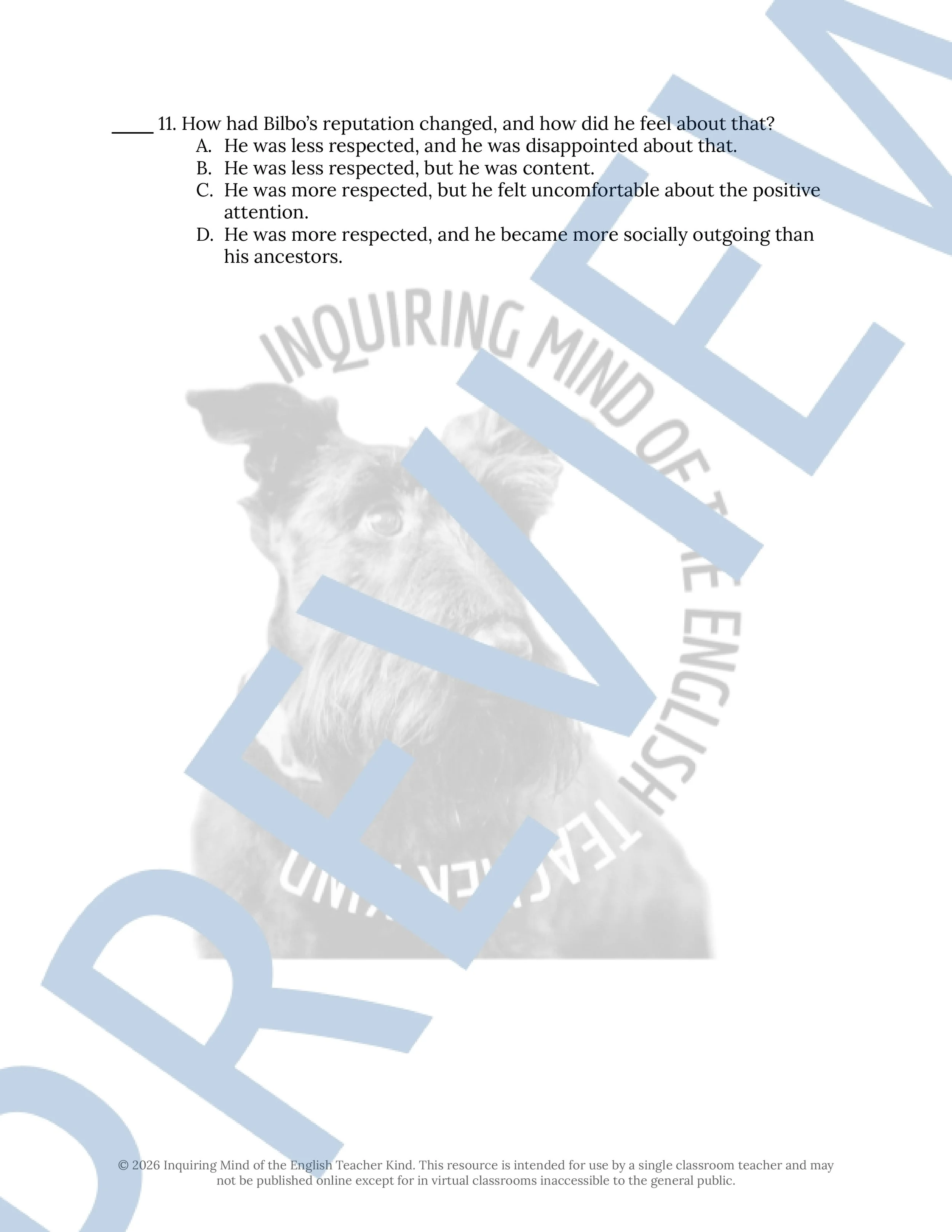 The Hobbit Chapters 17, 18, and 19 Quiz and Answer Key (3).jpg