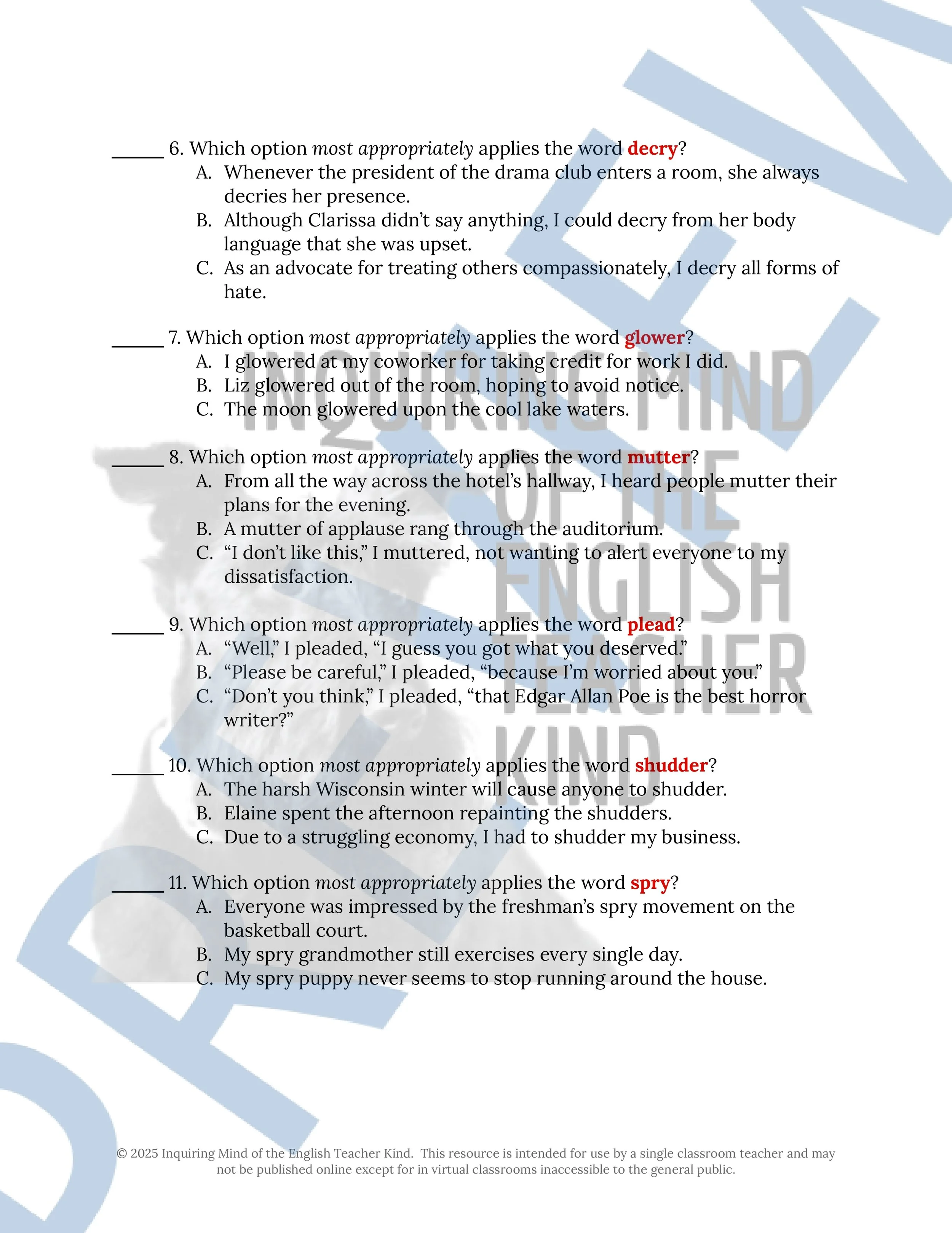 "The Devil and Daniel Webster" by Stephen Vincent Benet Quiz, Analysis Worksheets, Vocabulary Games, and Answer Keys for High School from Inquiring Mind of the English Teacher Kind