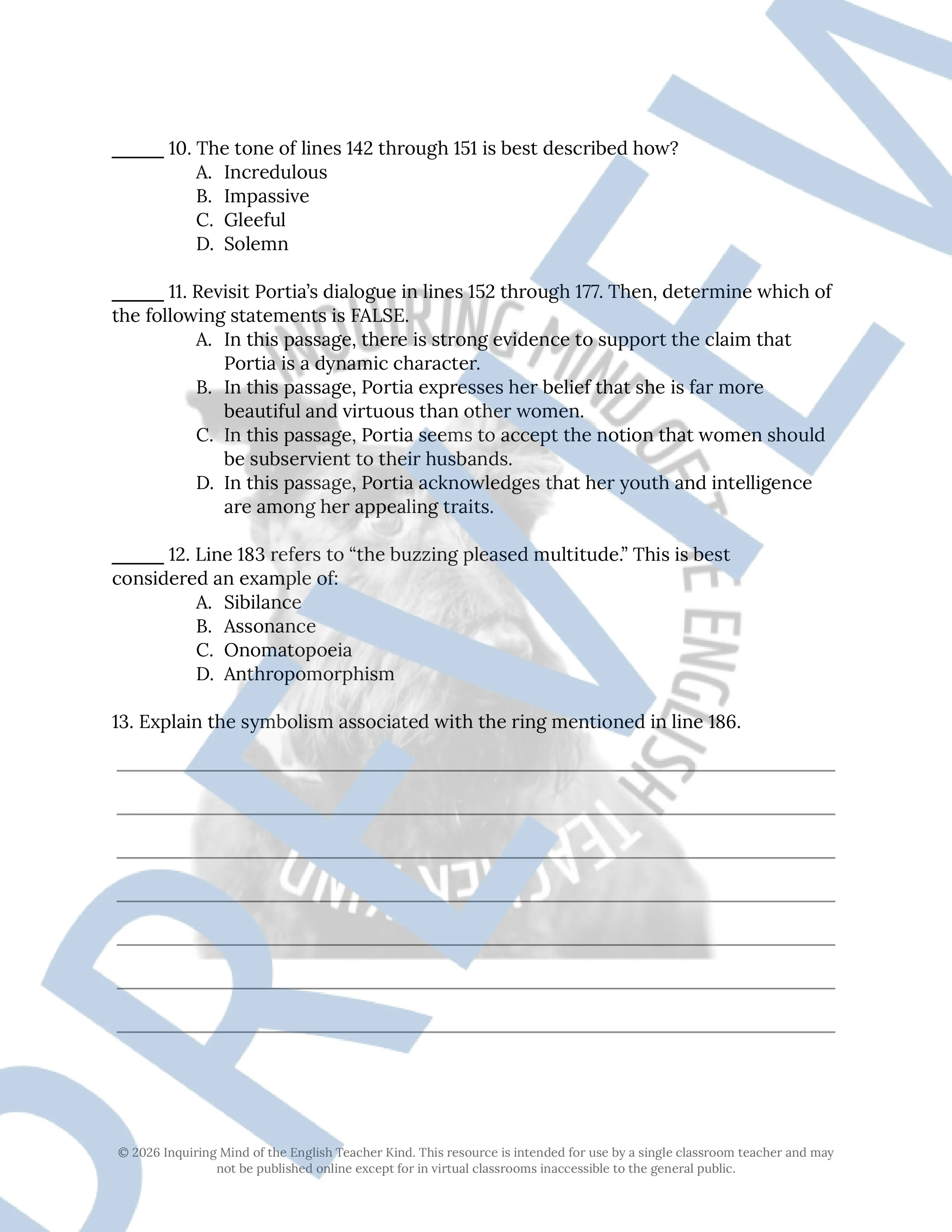 Merchant of Venice Act 3 Scene 2 Close Reading Analysis Worksheet (3).jpg
