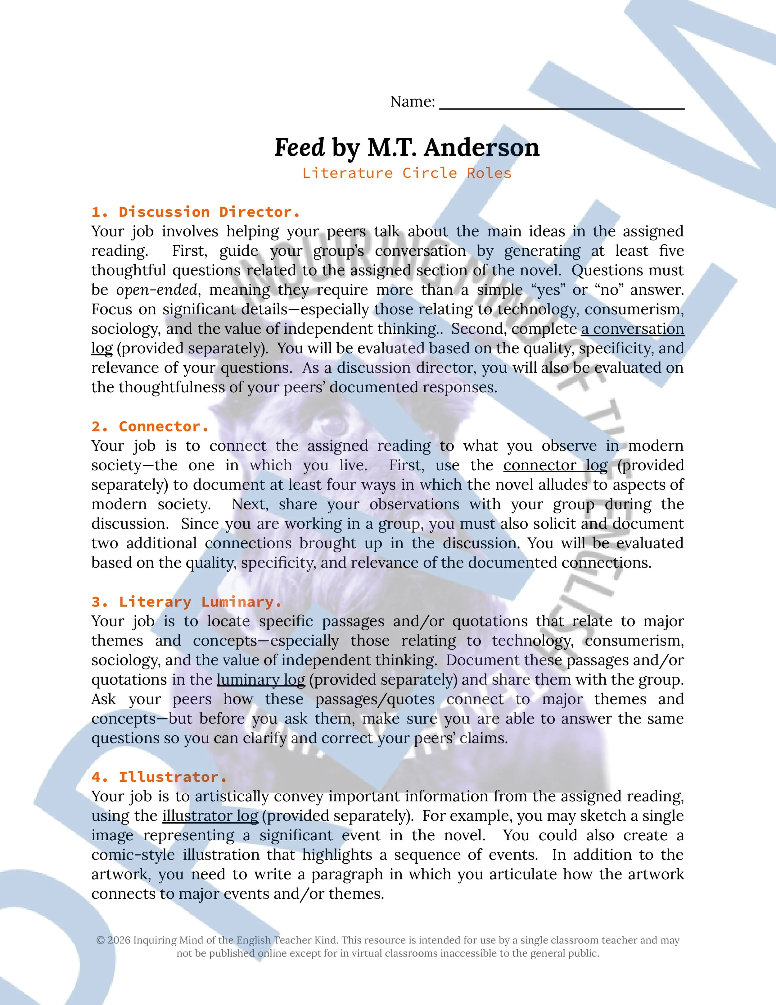 Feed by M. T. Anderson Literature Circle Activities for High School ELA (1).jpg