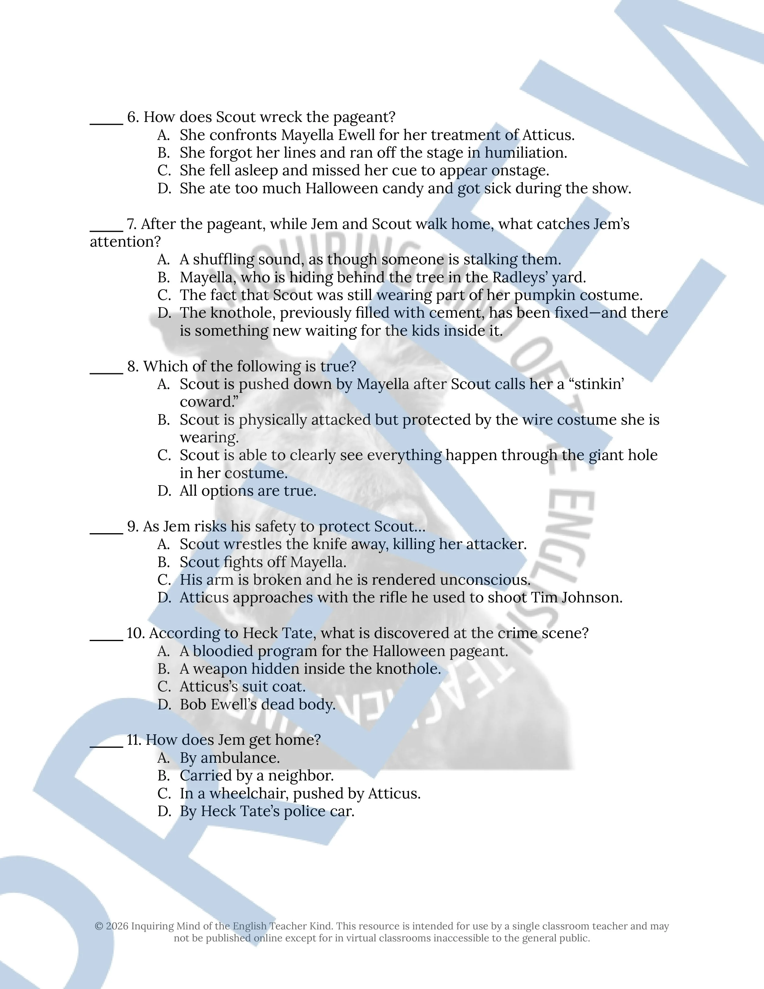 To Kill a Mockingbird Chapters 27 and 28 Quiz and Answer Key (2).jpg