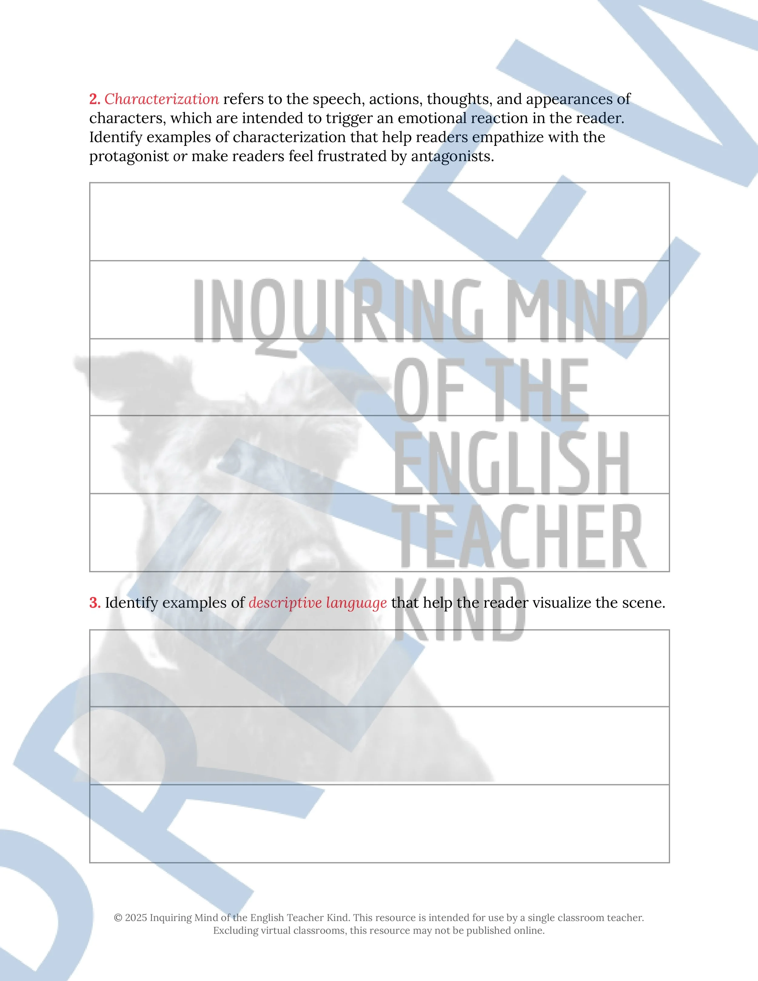 Cinderella Literary Craft Analysis Worksheet from Inquiring Mind of the English Teacher Kind (2).jpg