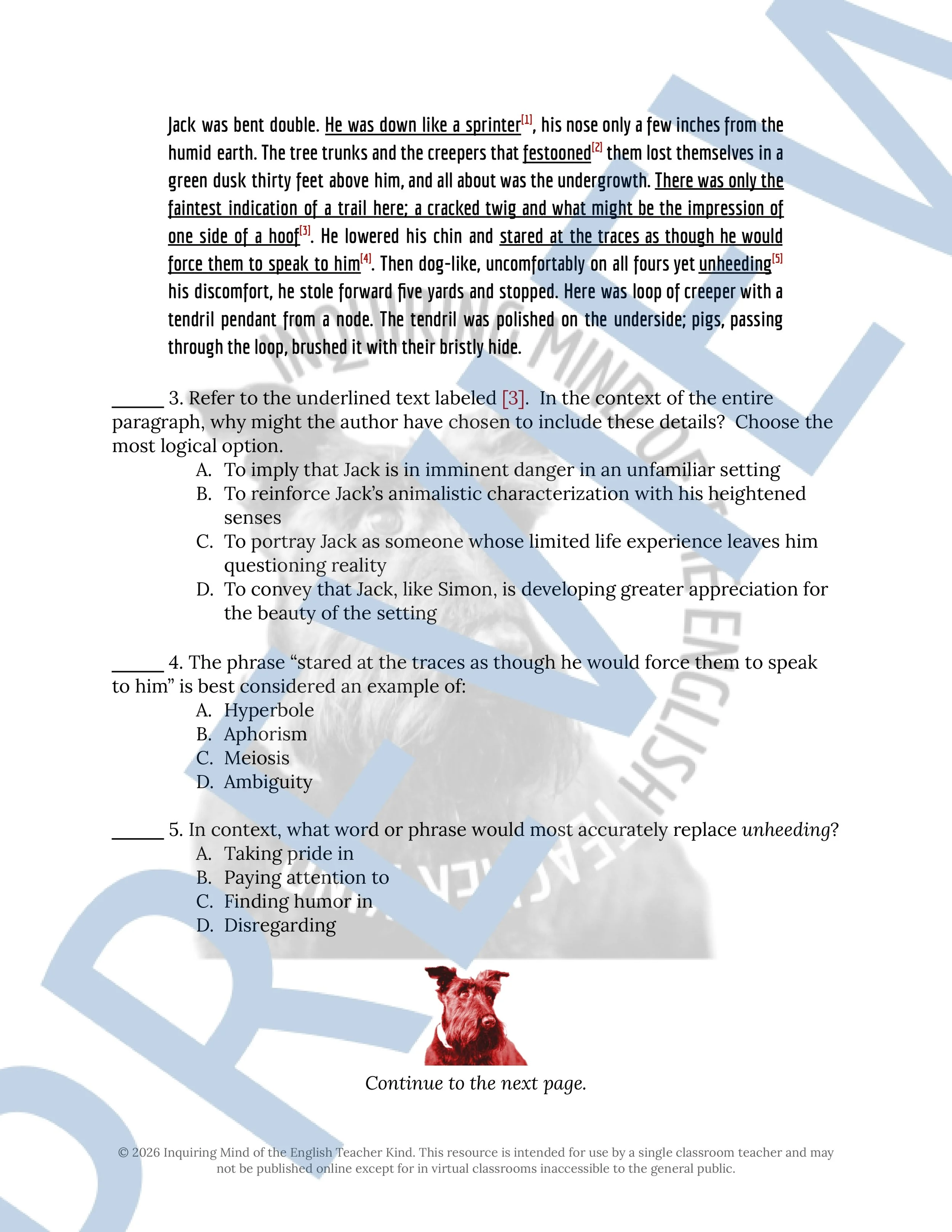 Lord of the Flies Chapter 3 Close Reading Analysis Worksheet (2).jpg