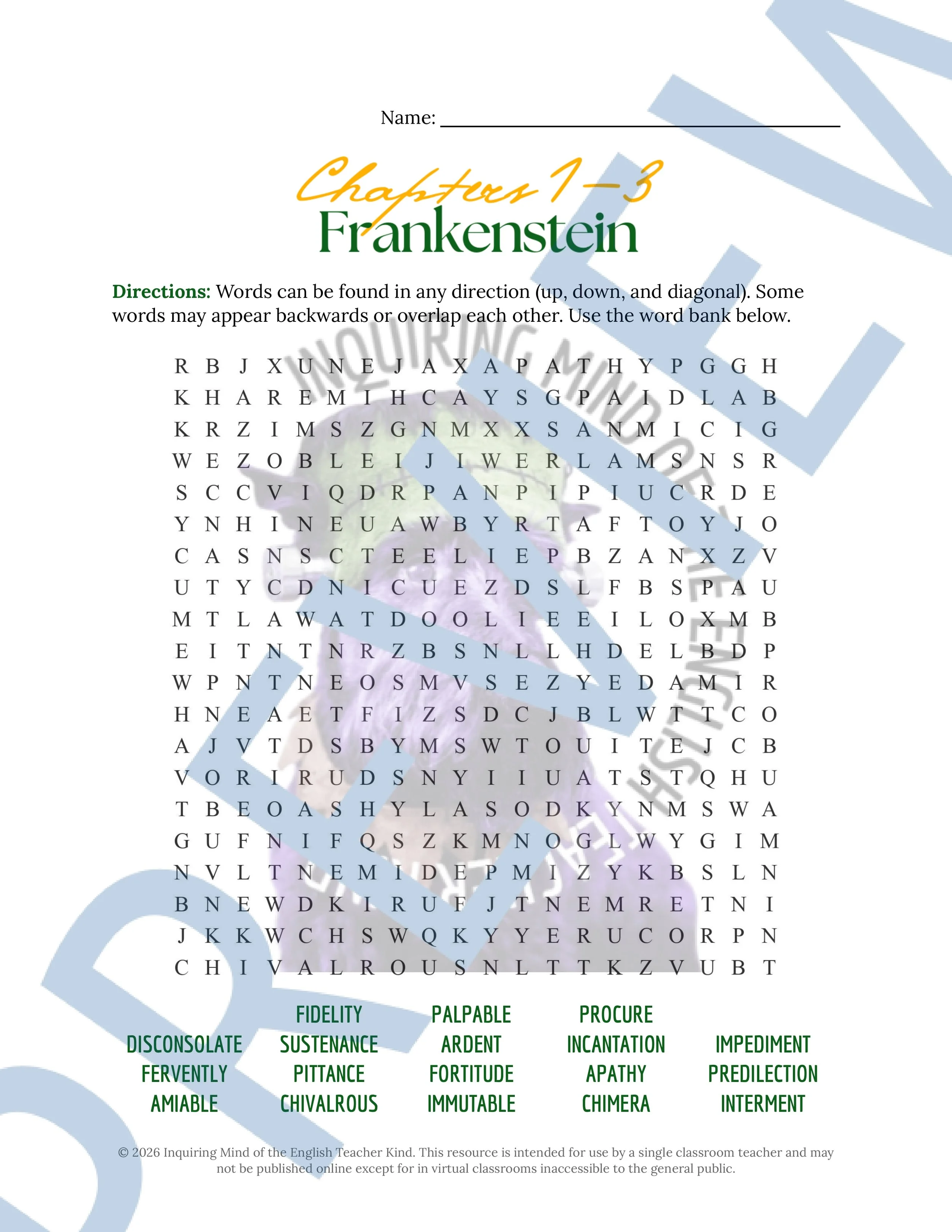 Frankenstein Chapters 1, 2, and 3 Vocabulary Activities (4).jpg