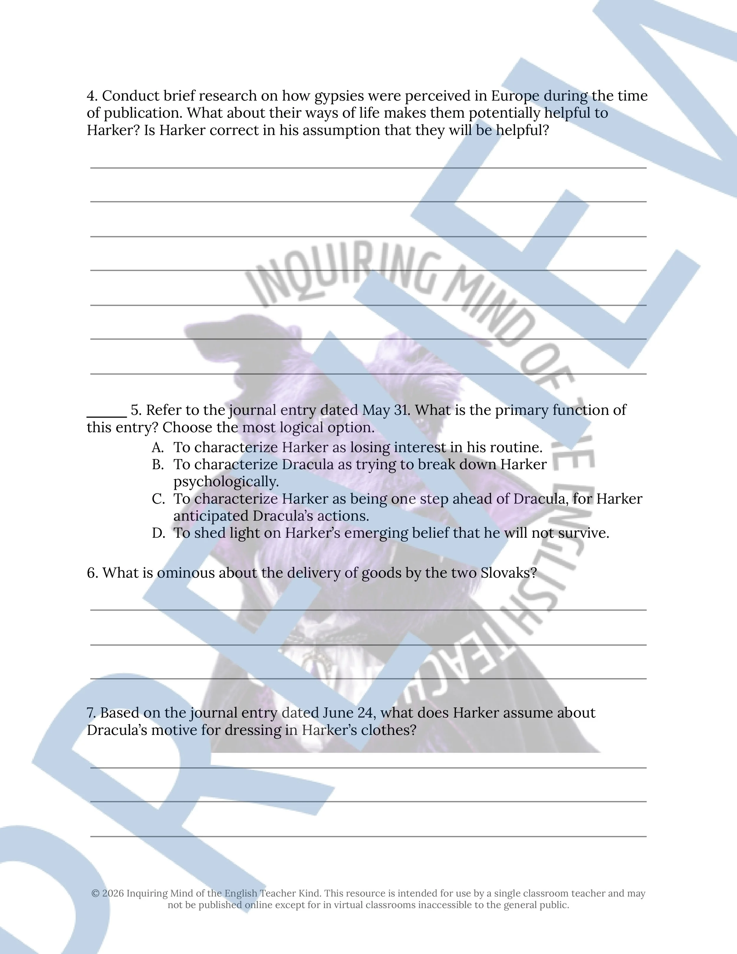 Dracula Chapter 4 Close Reading Analysis Worksheet and Answer Key for High School English Language Arts (2).jpg