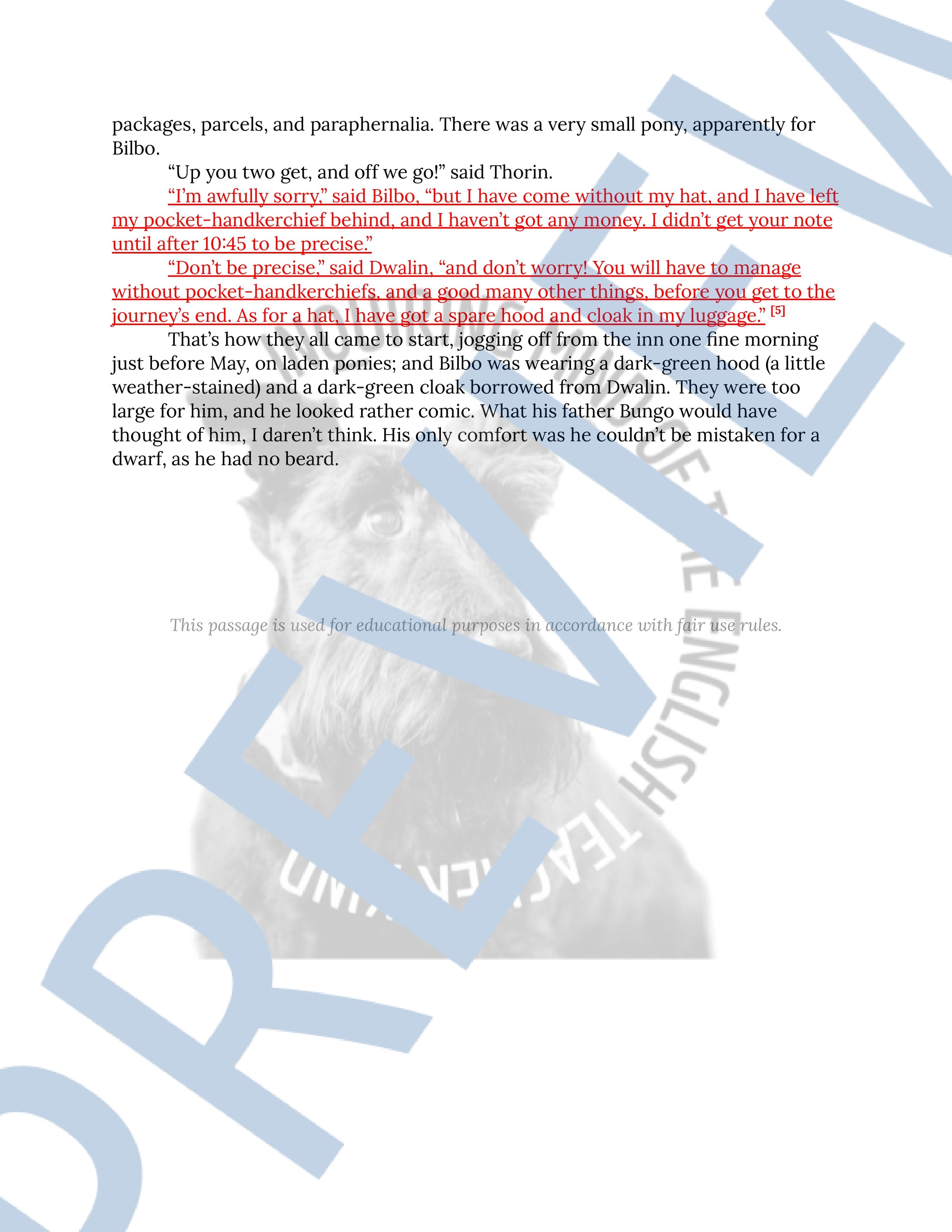 The Hobbit Chapter 2 Close Reading Analysis Worksheet (4).jpg