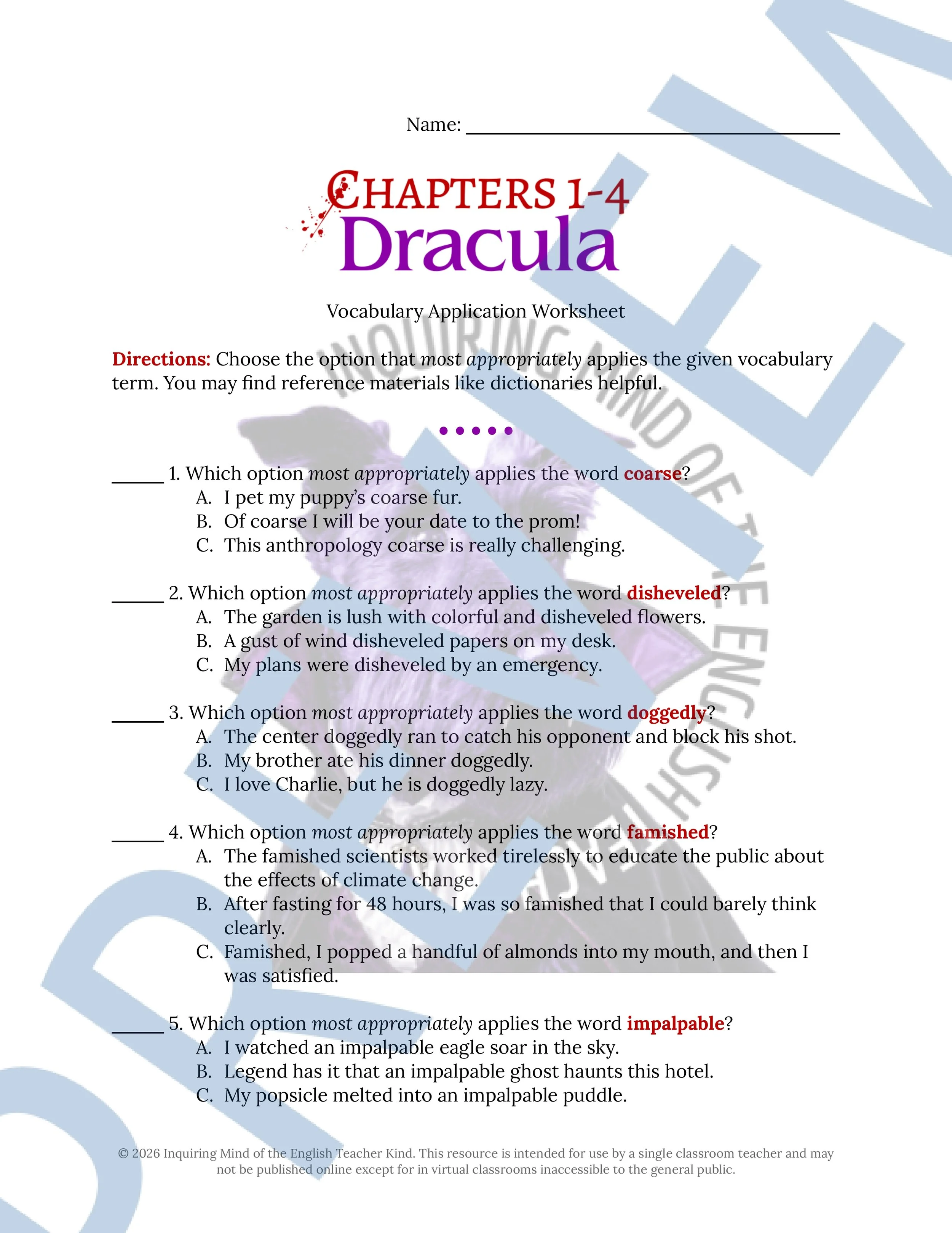 Dracula Chapters 1, 2, 3, and 4 Vocabulary Activities (1).jpg