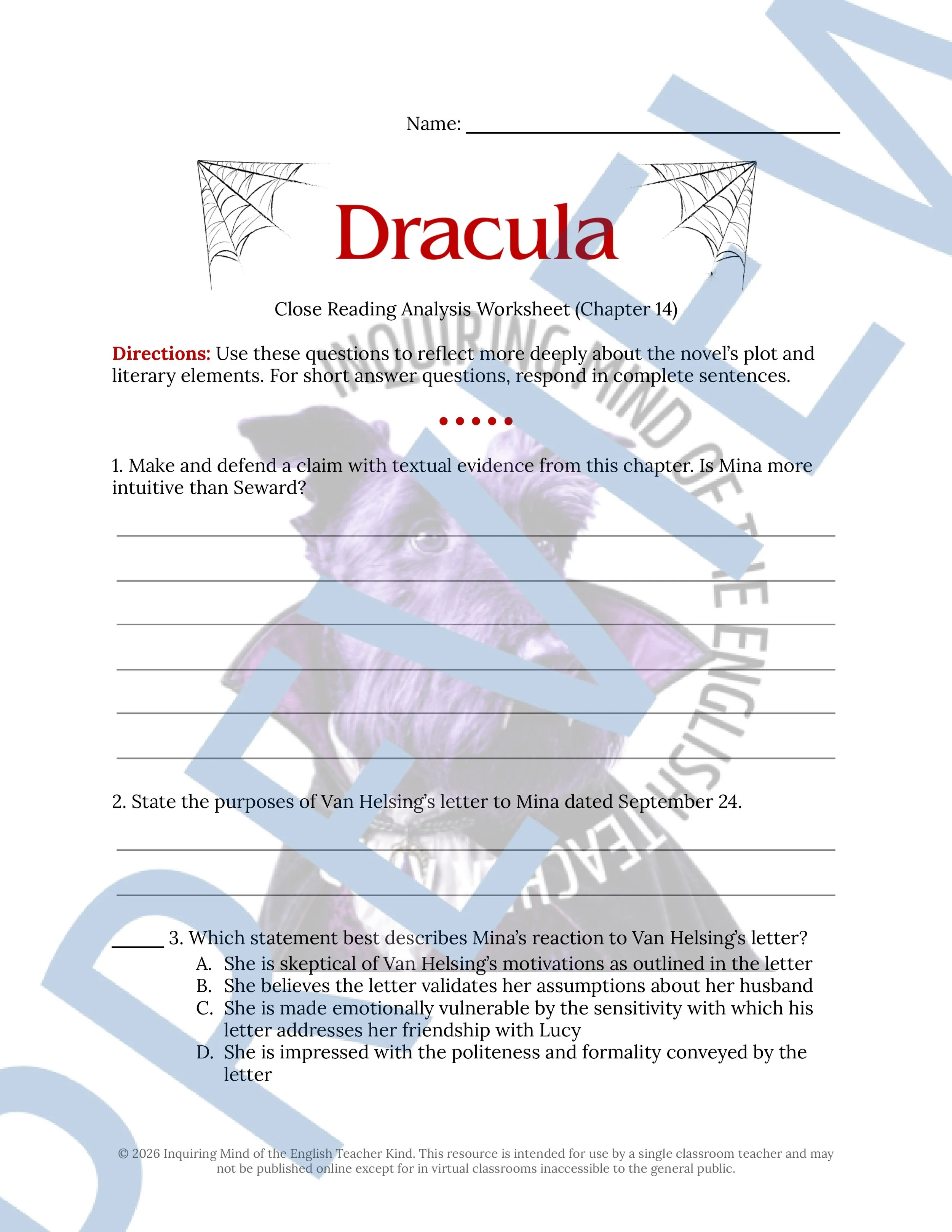 Dracula Chapter 14 Close Reading Analysis Worksheet and Answer Key for High School English Language Arts (1).jpg