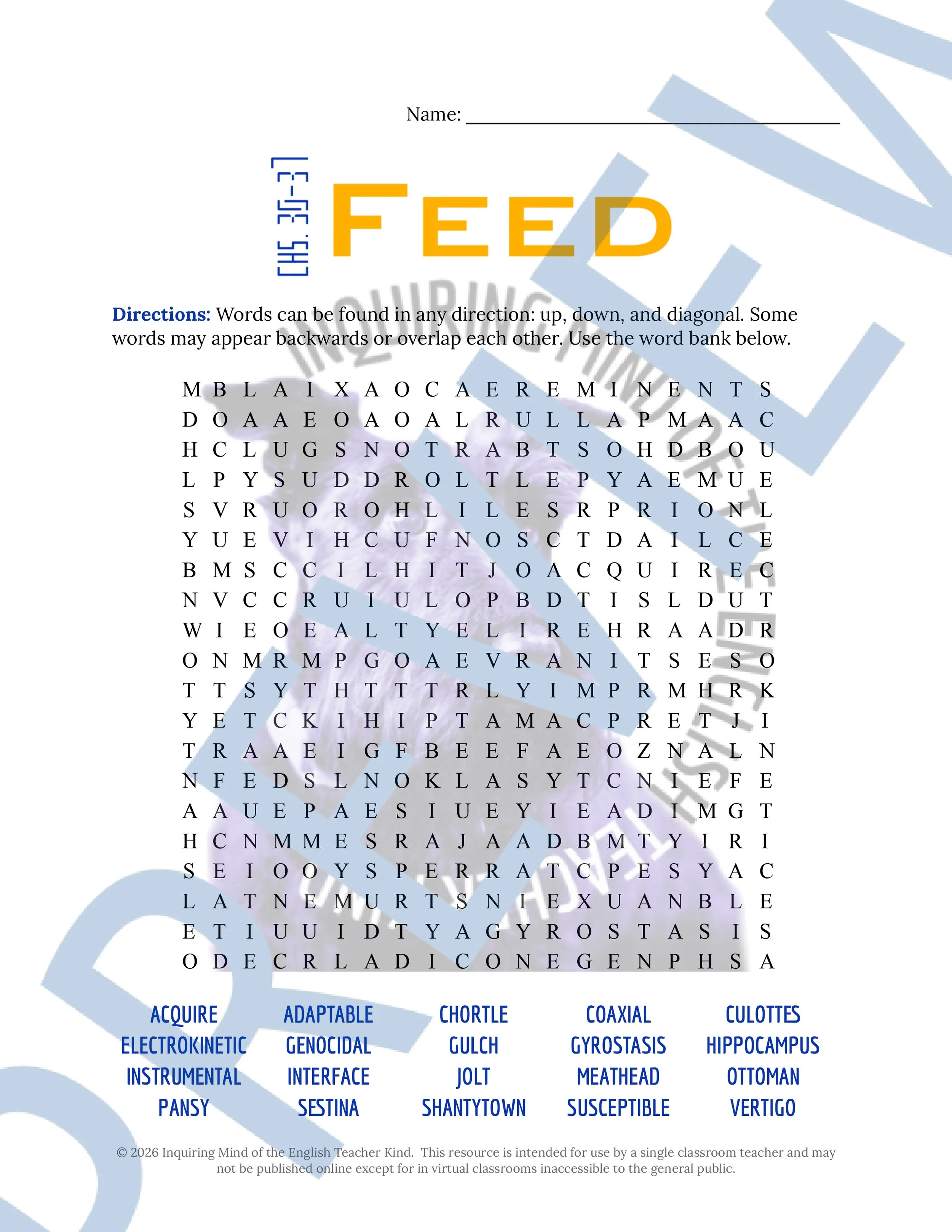 Feed by M. T. Anderson Chapters 30-37 Vocabulary Activities (2).jpg