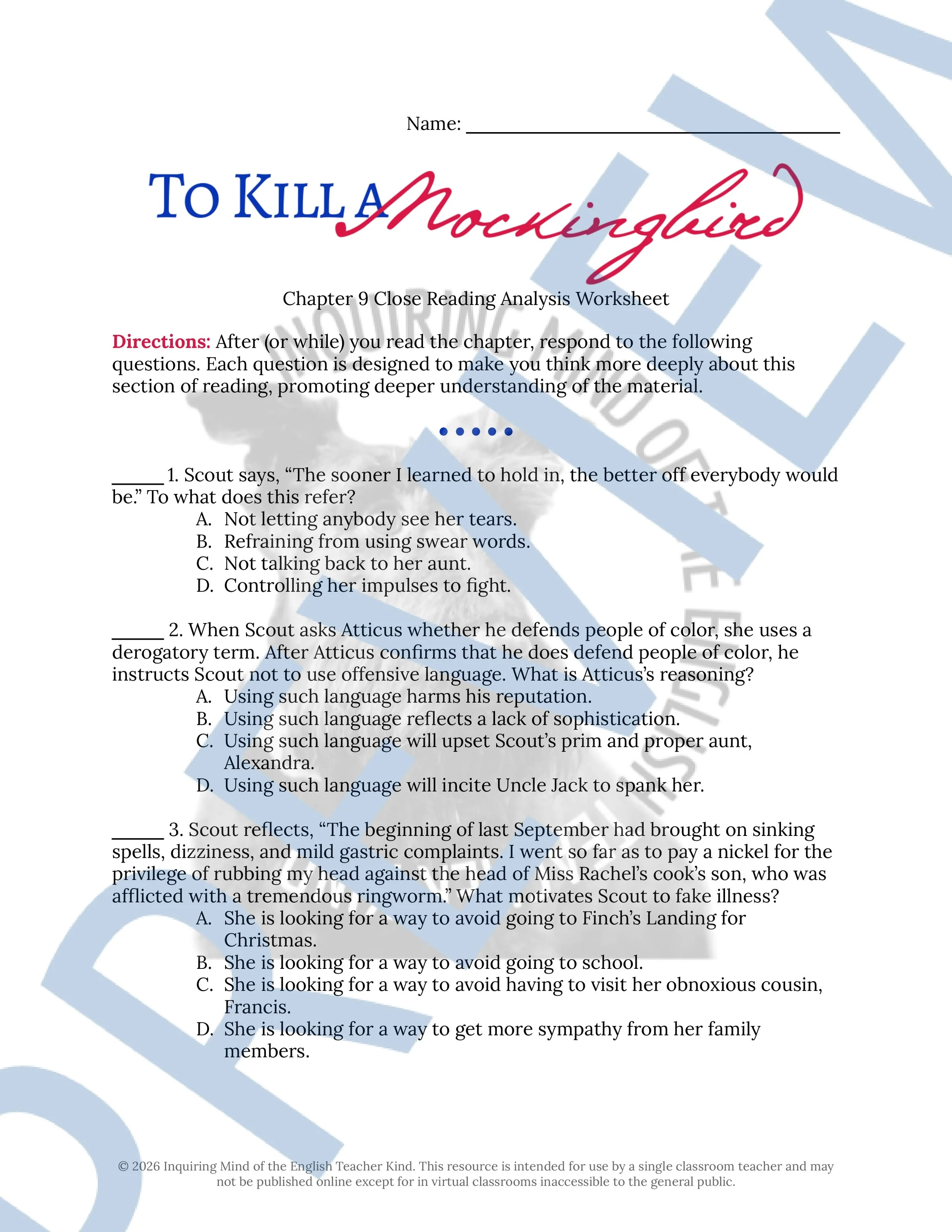 To Kill a Mockingbird Chapter 9 Close Reading Analysis Worksheet (1).jpg