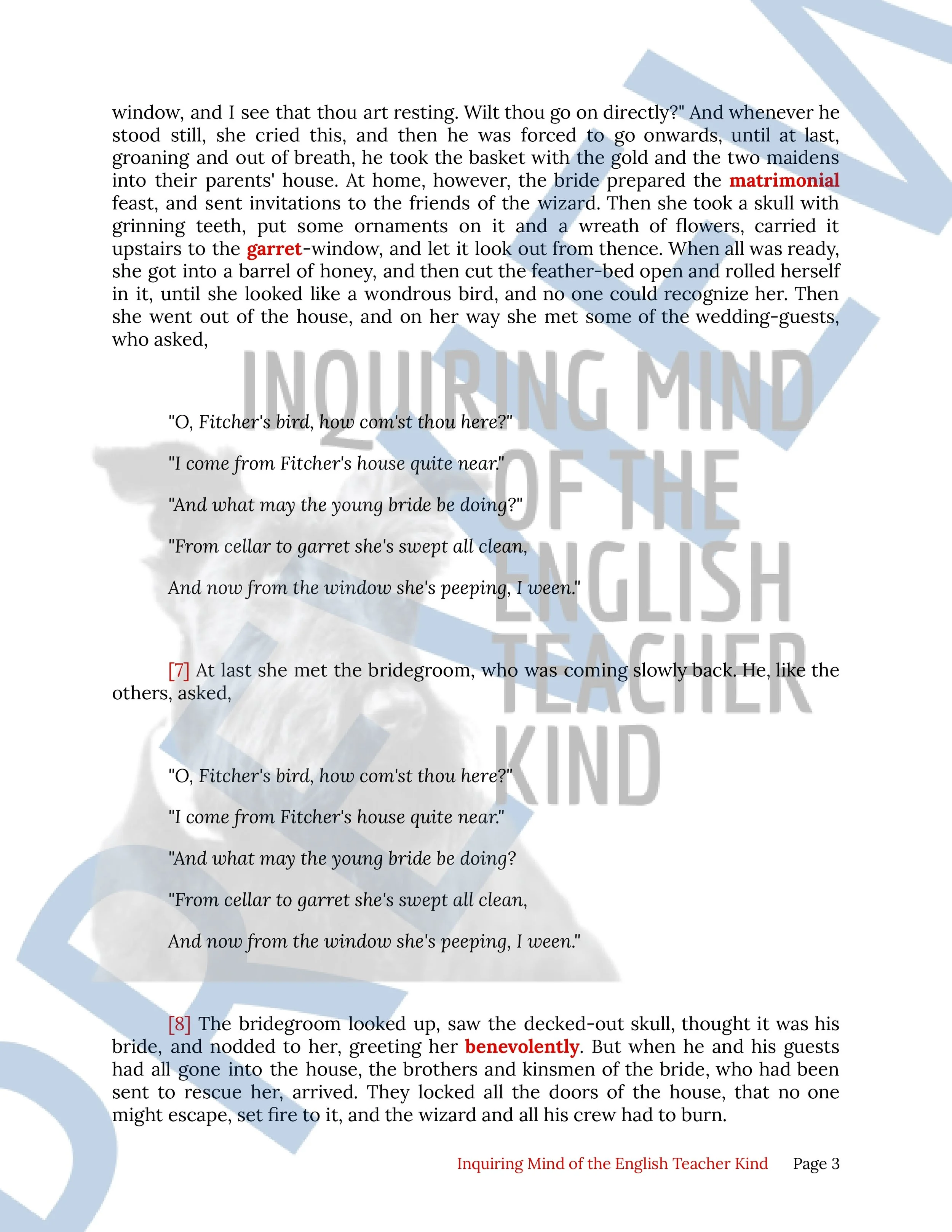 Fitcher's Bird by the Brothers Grimm Fairy Tale (3).jpg