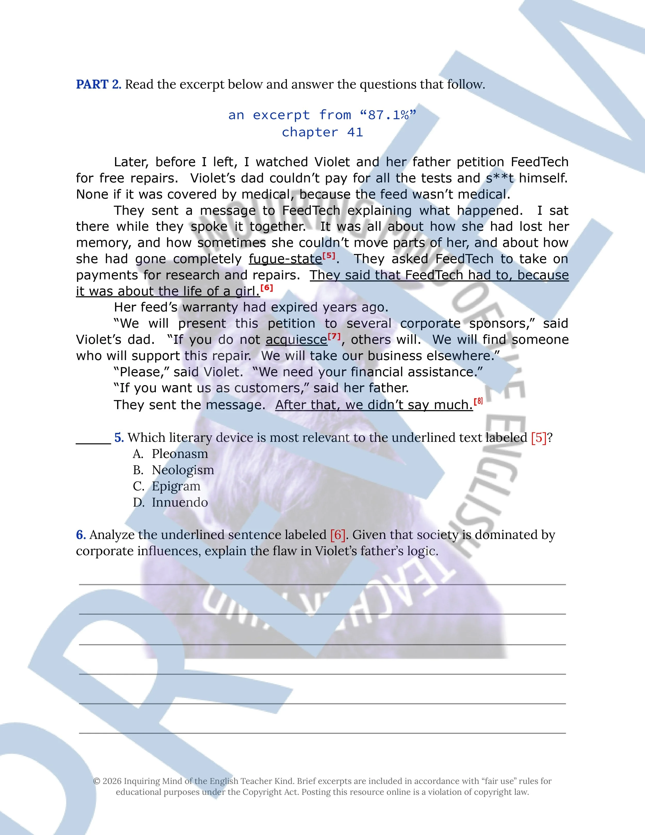 Feed Chapters 38 through 58 Close Reading Analysis Worksheet (3).jpg