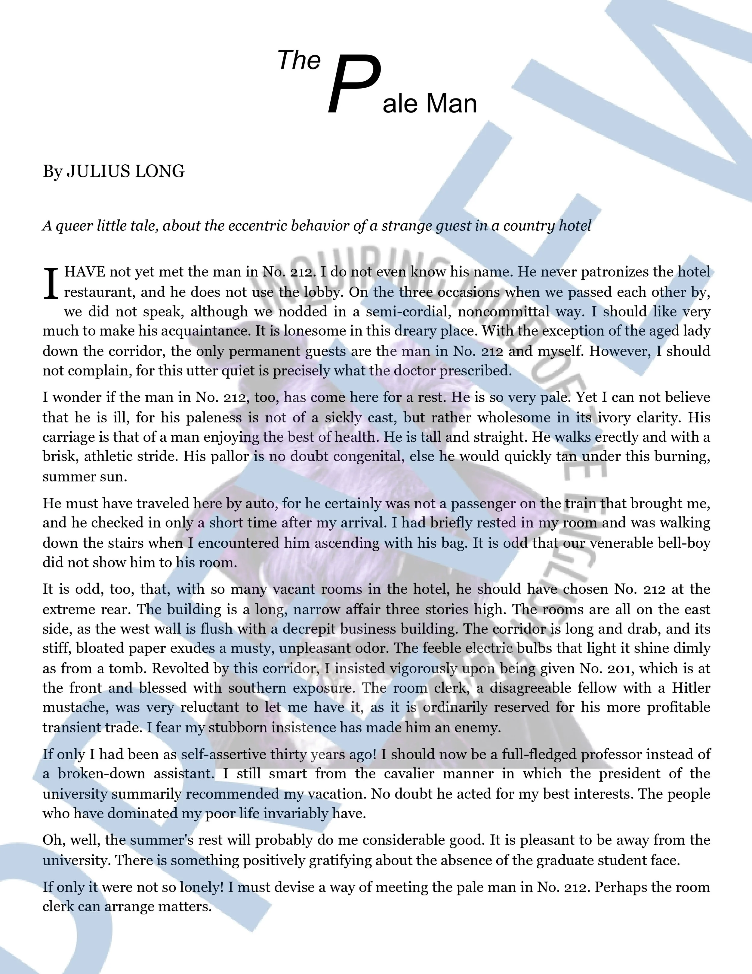 The Pale Man by Julius Long - High School Short Story for Halloween (1).jpg