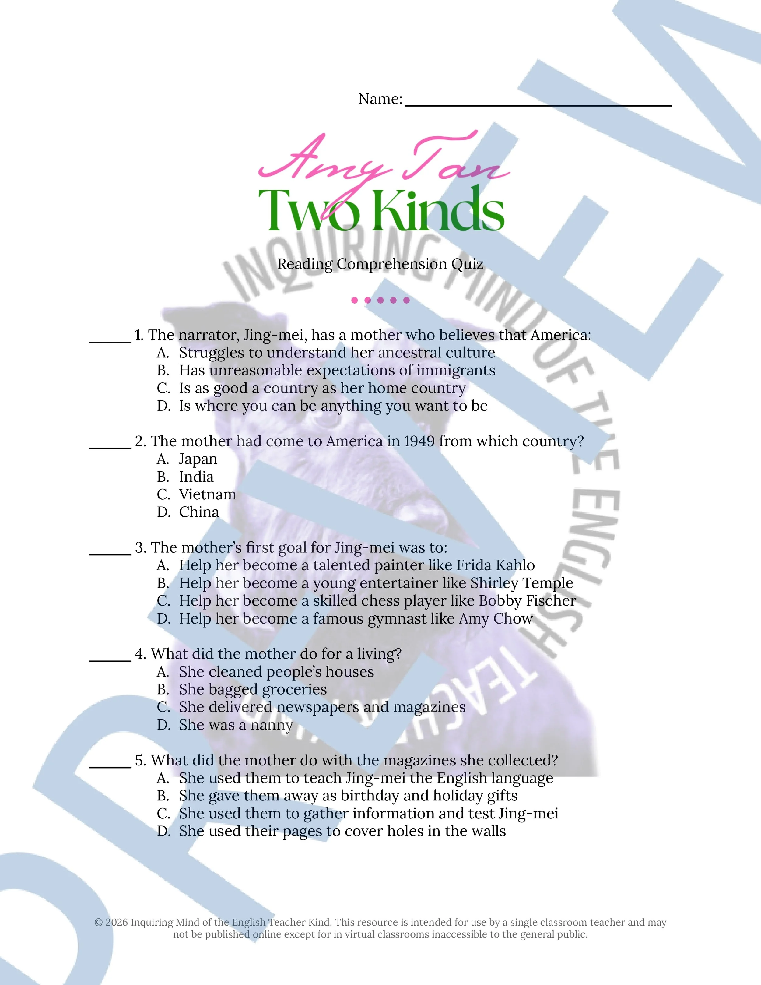Two Kinds by Amy Tan Quiz and Answer Key (1).jpg