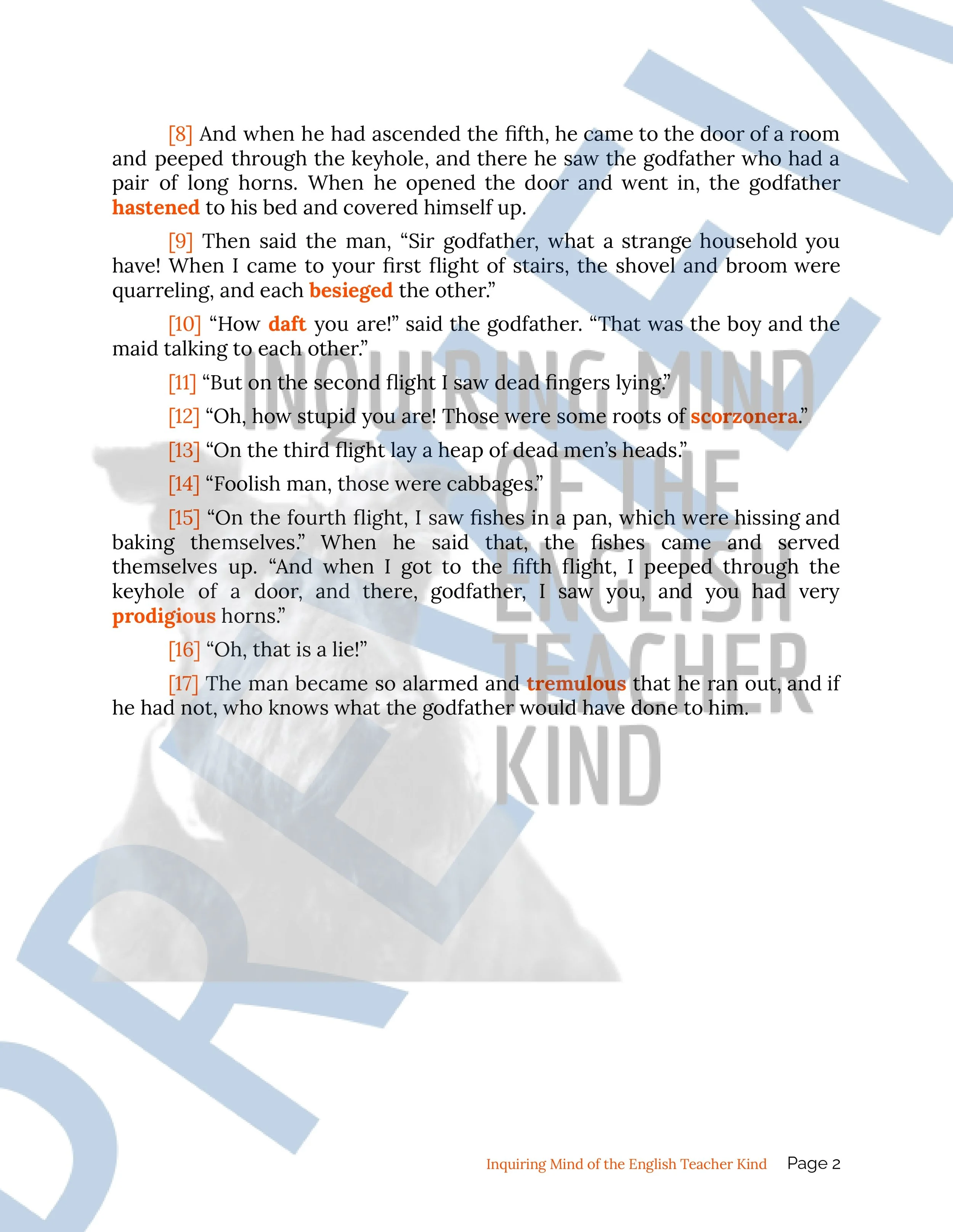 The Godfather by the Brothers Grimm Vocabulary Activities for High School (7).jpg