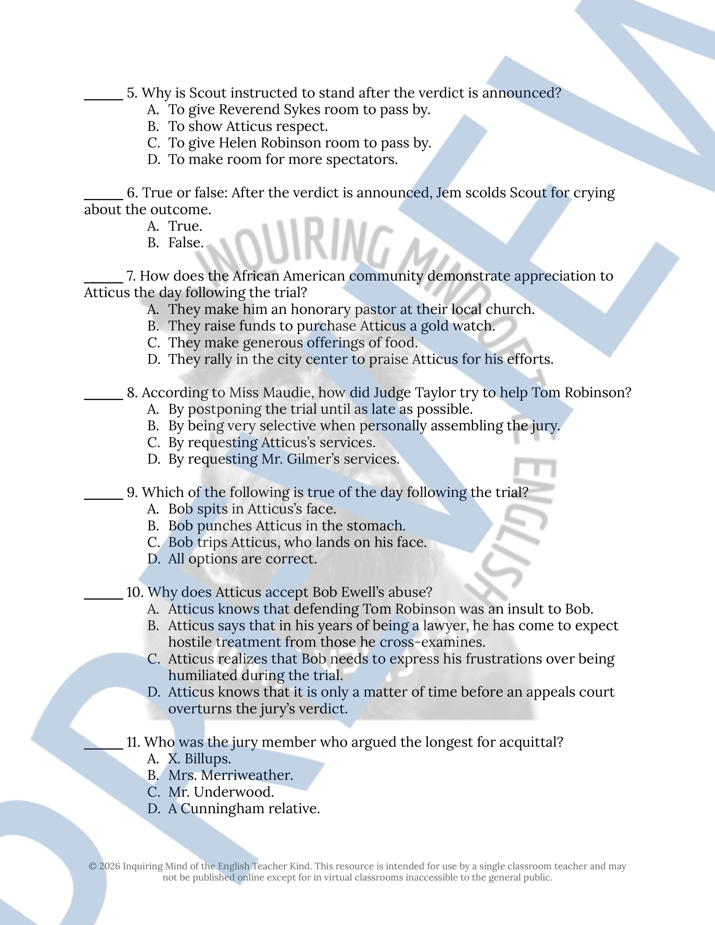 To Kill a Mockingbird Chapters 21, 22, and 23 Quiz and Answer Key (2).jpg