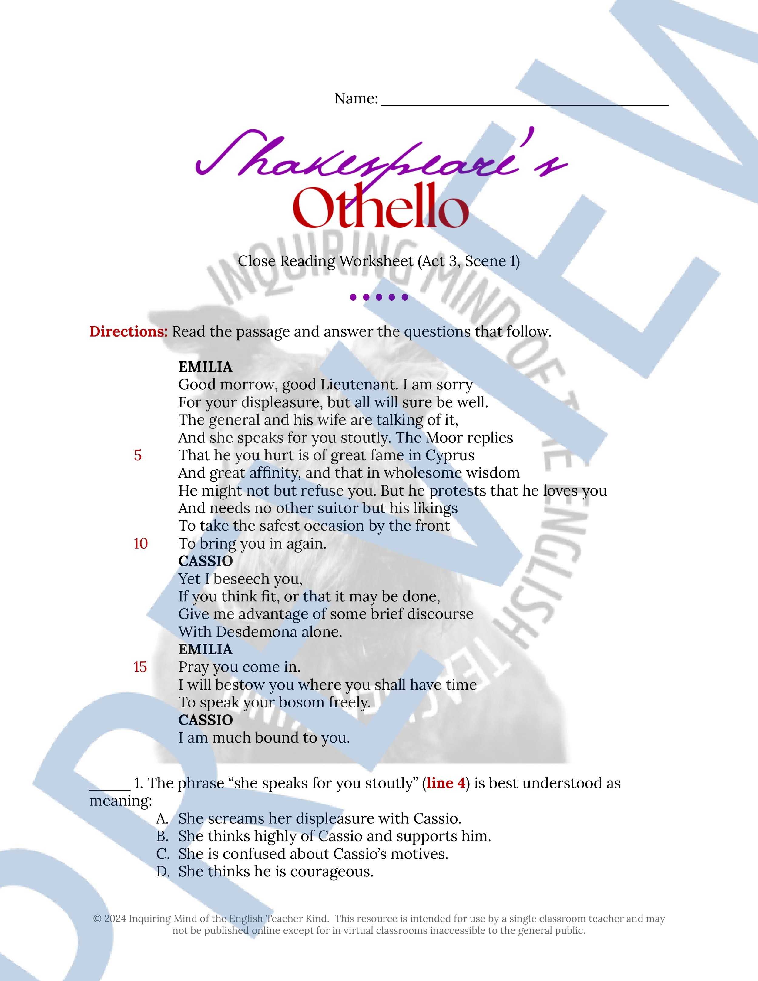 Othello Act 3.1 Close Reading Analysis Worksheet (1).jpg