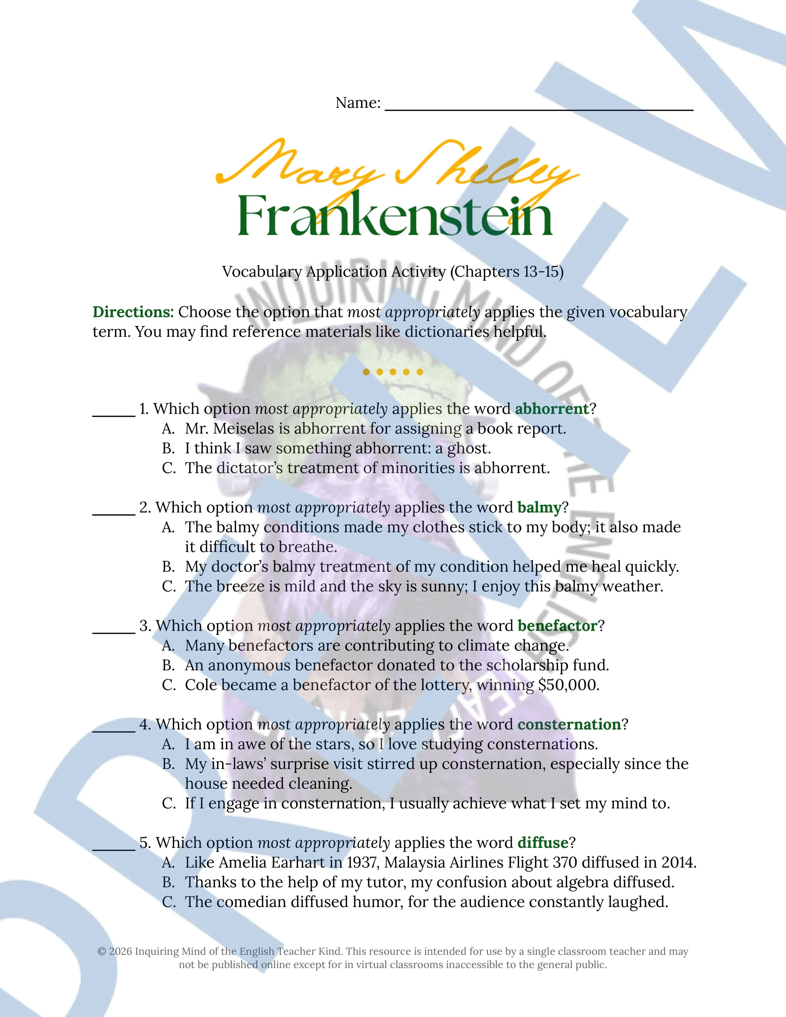 Frankenstein Chapters 13, 14, and 15 Vocabulary Activities (1).jpg