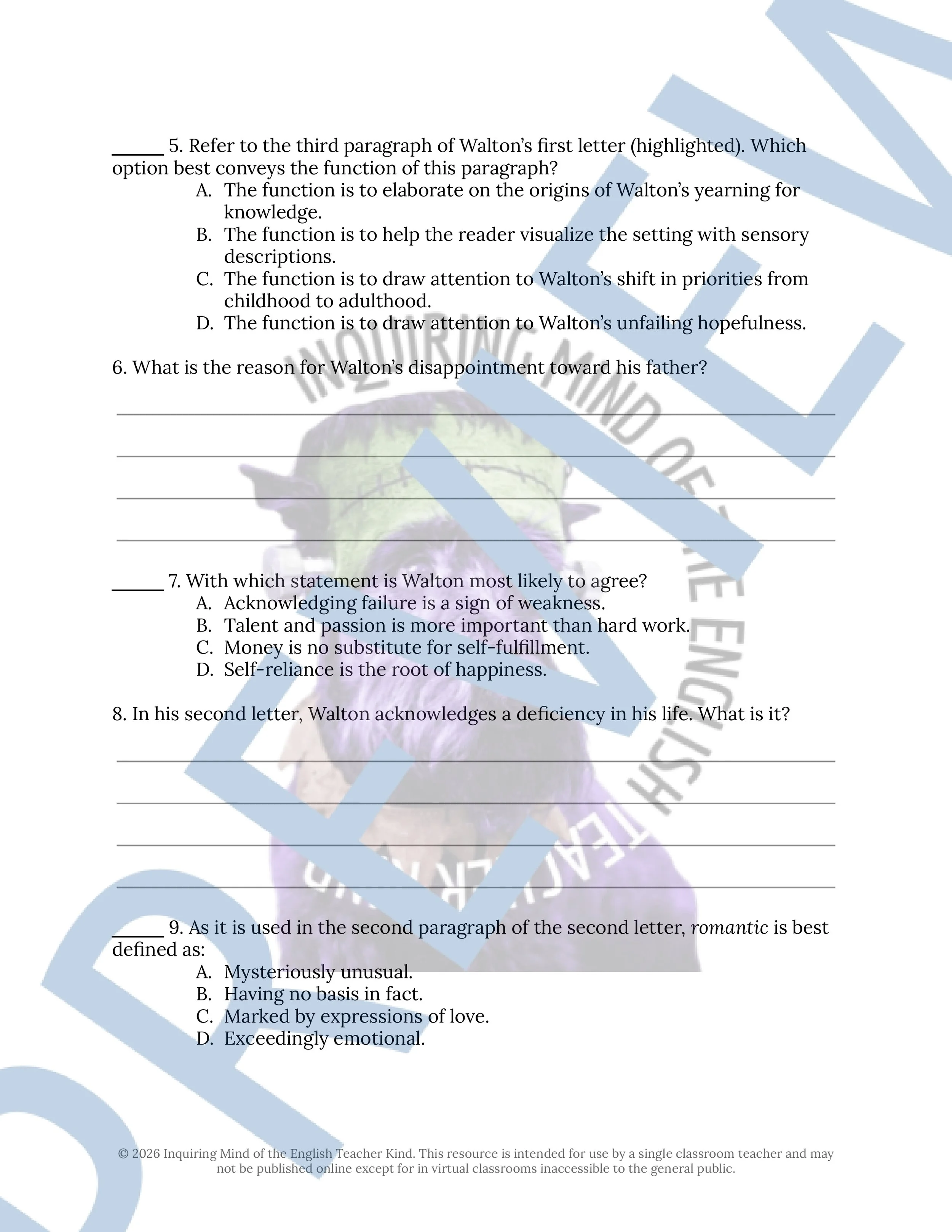 Frankenstein Letters 1-4 Close Reading Analysis Worksheet and Answer Key for High School English Language Arts (2).jpg