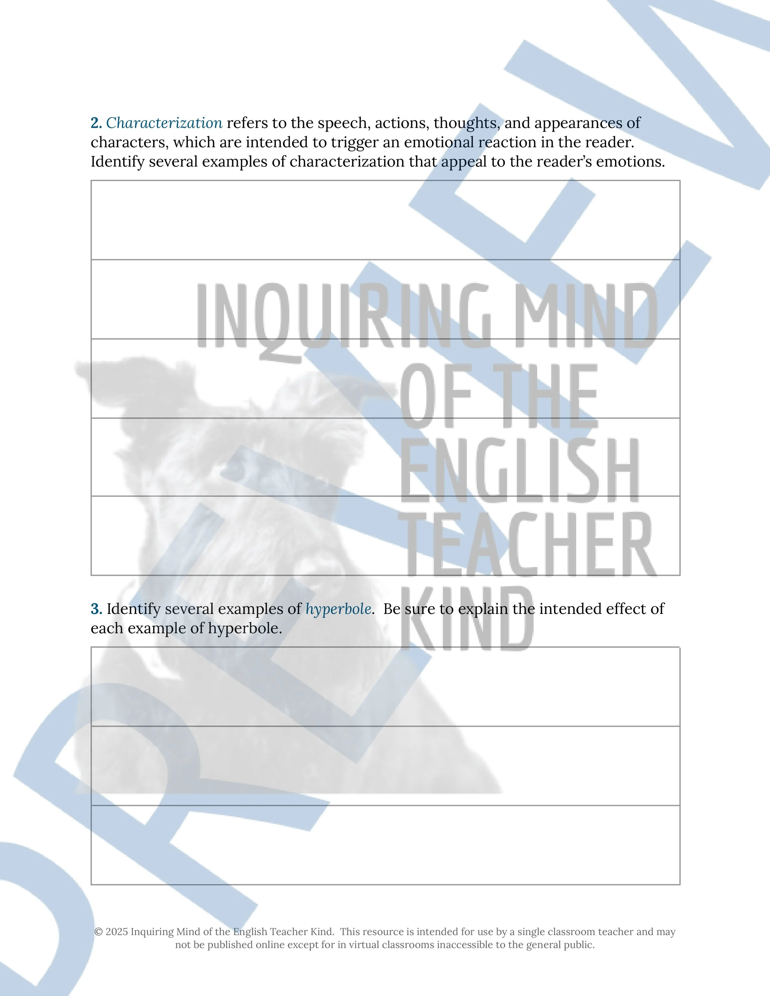 "The Handsomest Drowned Man in the World" by Gabriel Garcia Marquez Quiz, Worksheets, and Vocabulary Games for High School from Inquiring Mind of the English Teacher Kind