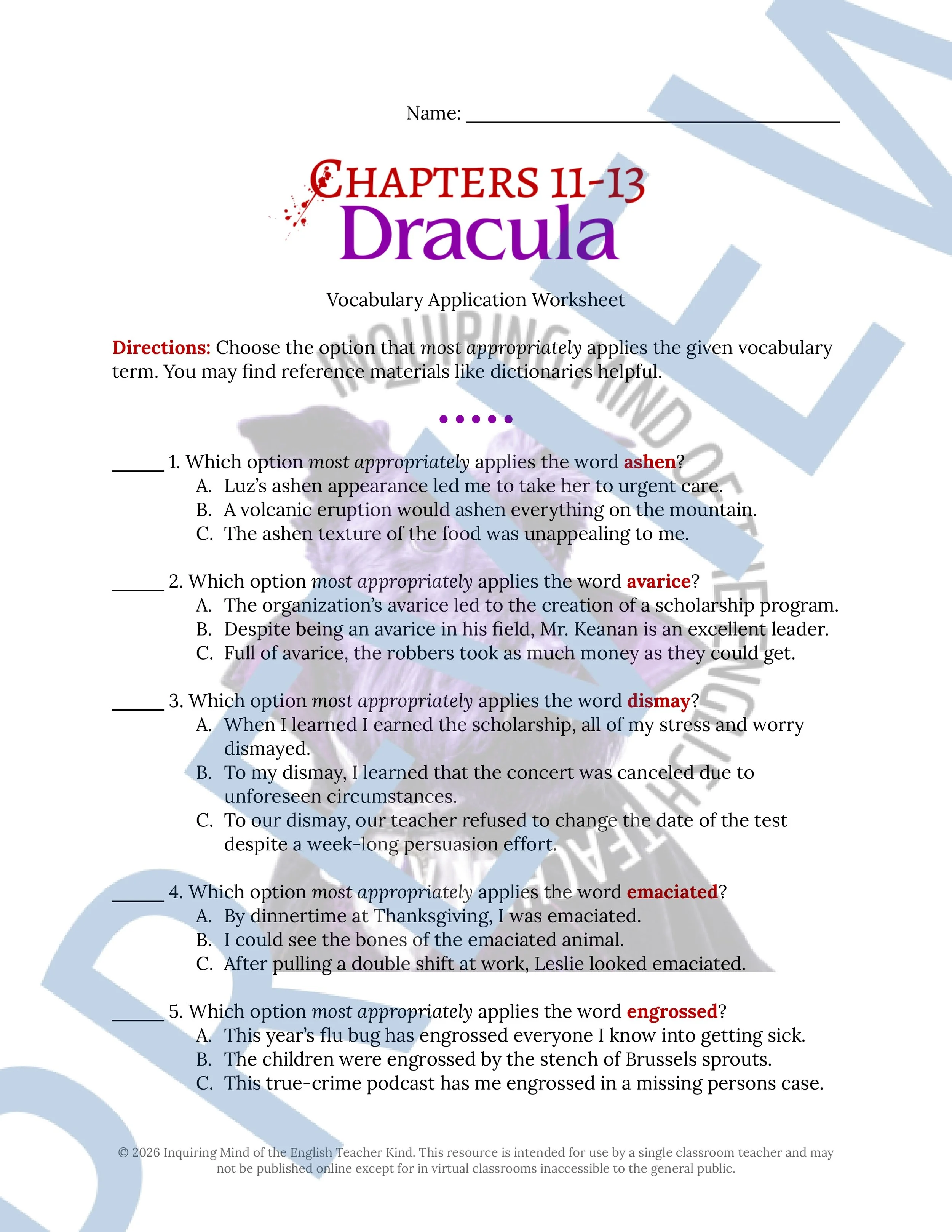 Dracula Chapters 11, 12, and 13 Vocabulary Activities (1).jpg