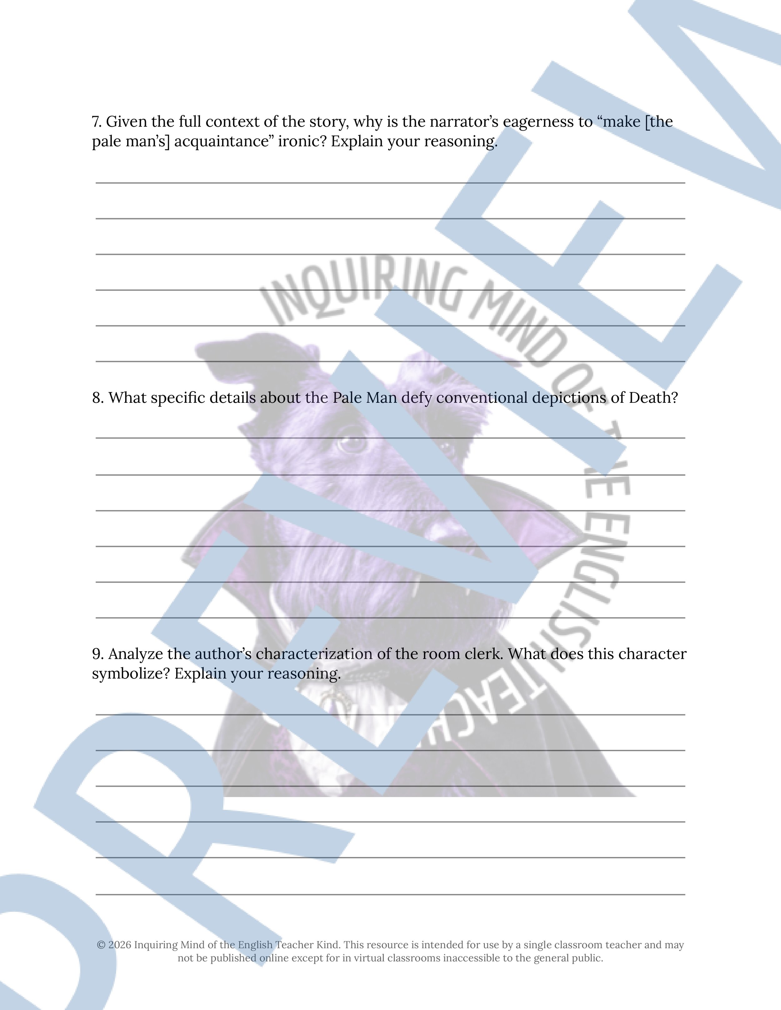 The Pale Man by Julius Long Close Reading Analysis Worksheet (3).jpg