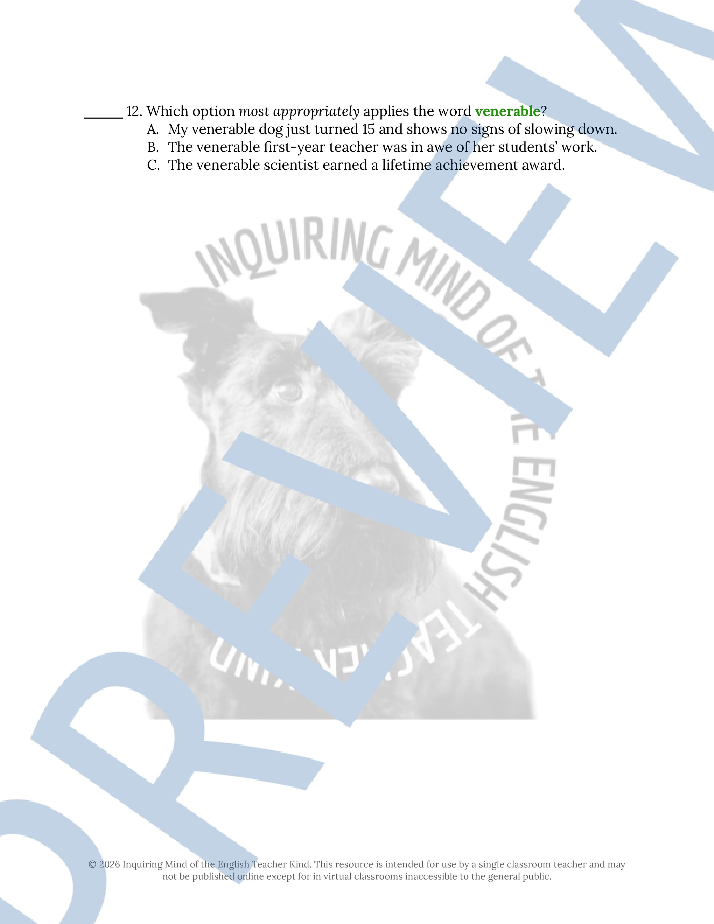 To Kill a Mockingbird Chapters 14 and 15 Vocabulary Worksheet, Crossword Puzzle, and Word Search Game for High School ELA (3).jpg