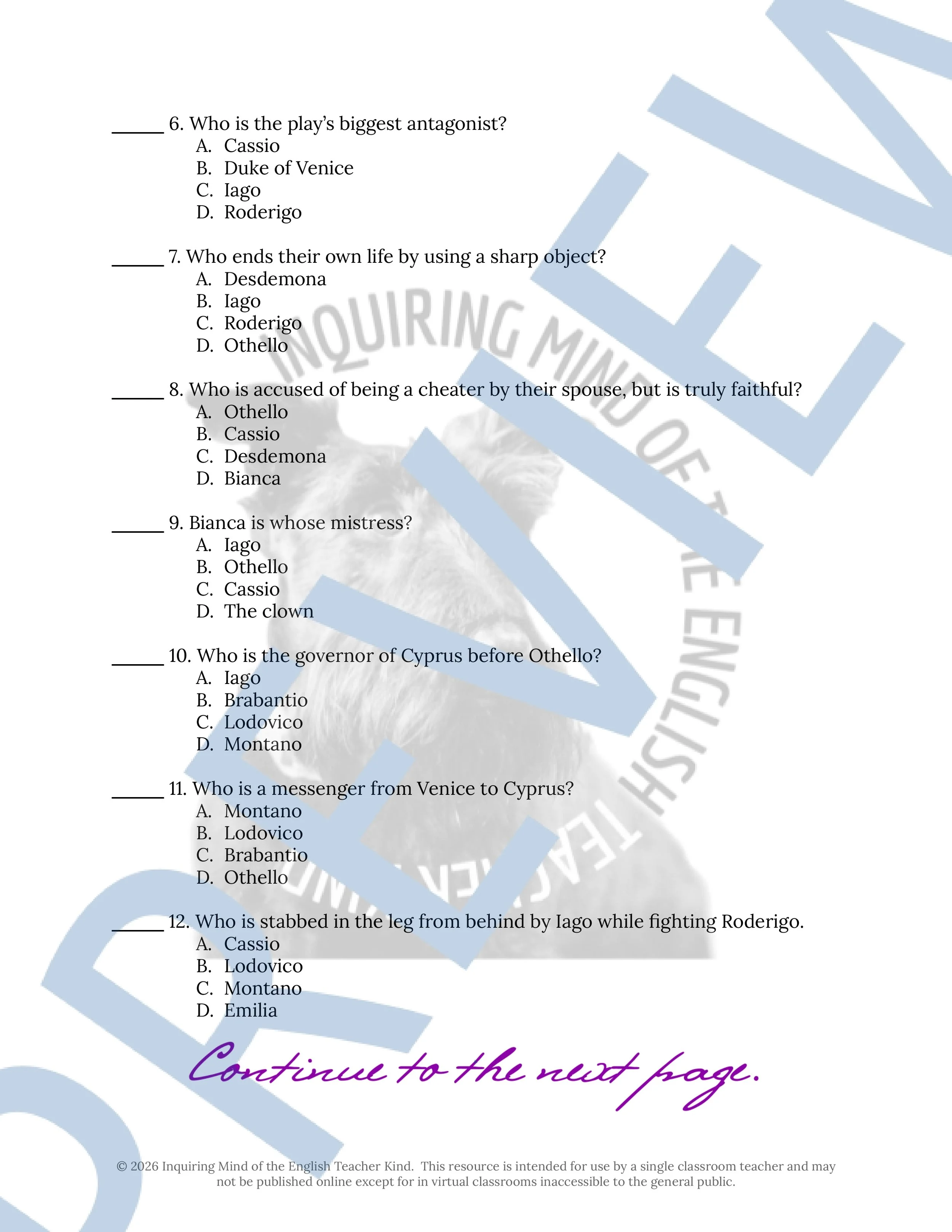 William Shakespeare_s Othello Test and Answer Key for High School English Language Arts (2).jpg