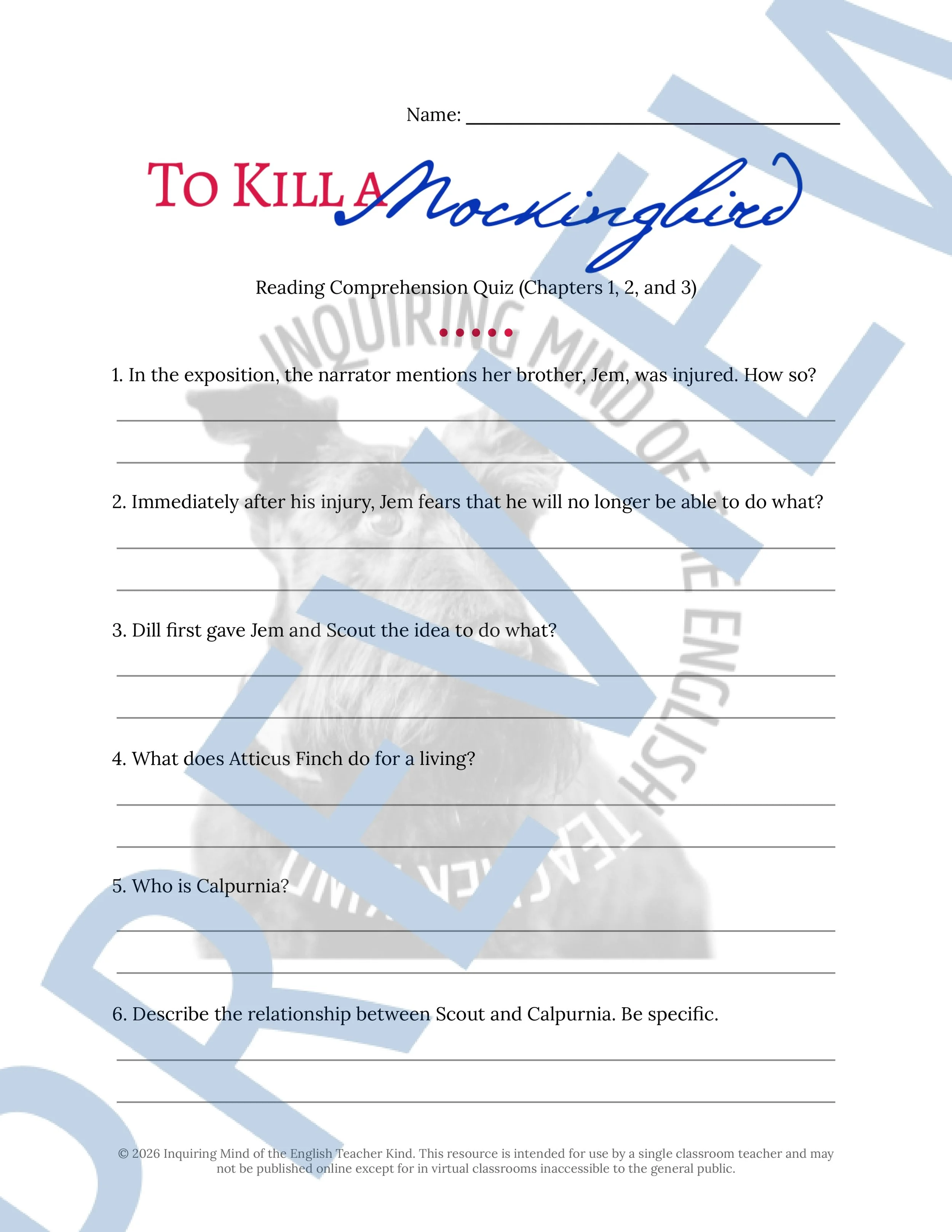 To Kill a Mockingbird Chapters 1, 2, and 3 Quiz and Answer Key (4).jpg