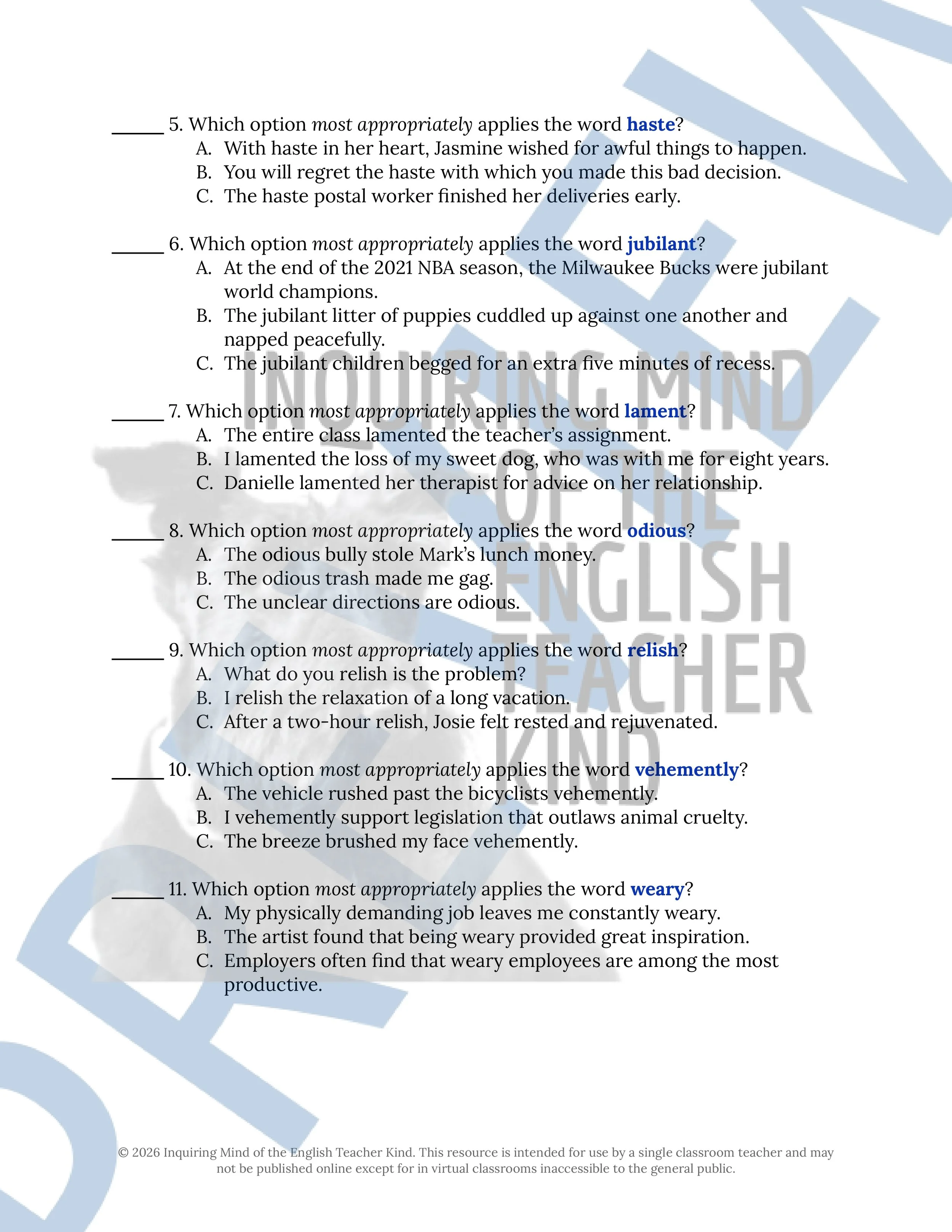 The Frog King Brothers Grimm Fairy Tale Vocabulary Activities (2).jpg