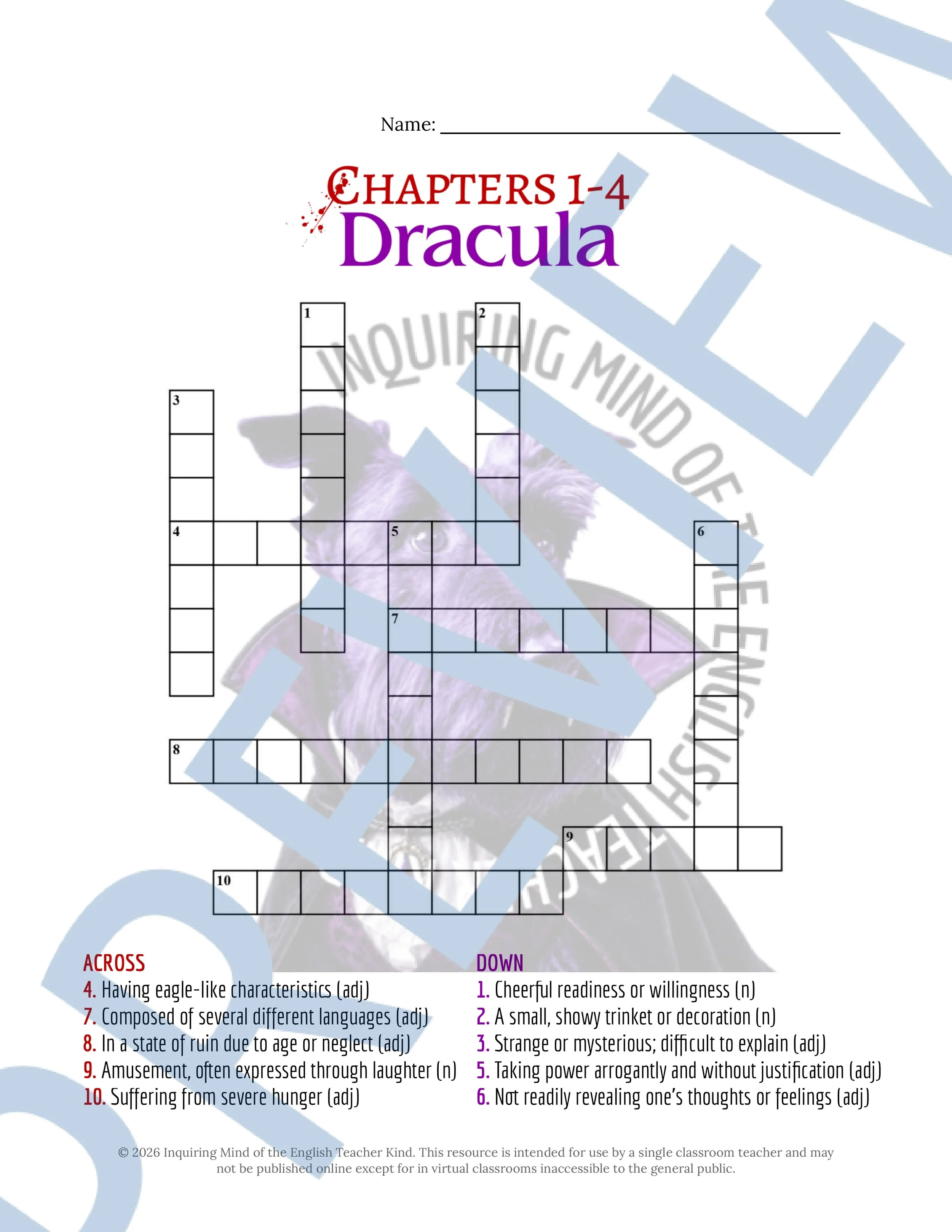Dracula Chapters 1, 2, 3, and 4 Vocabulary Activities (3).jpg