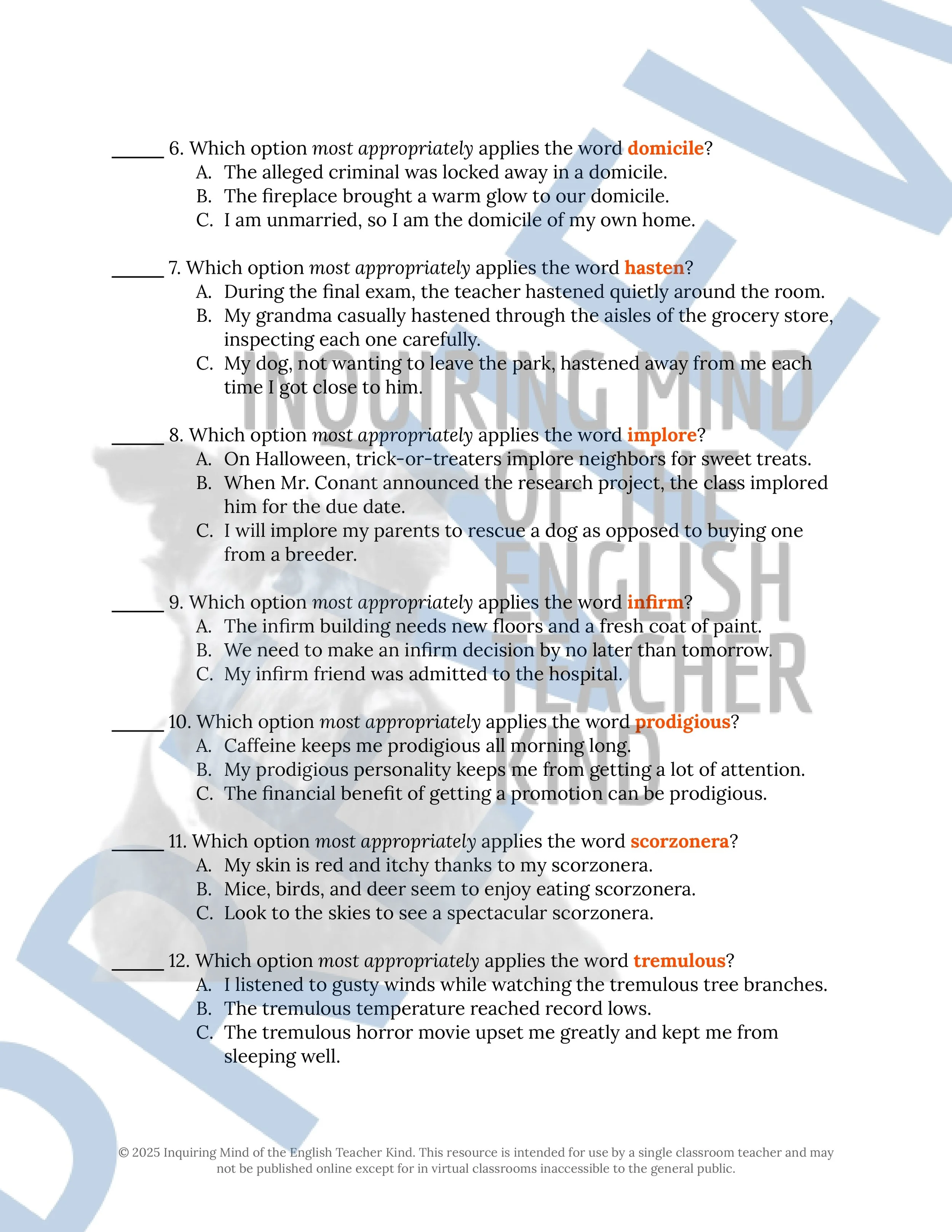 The Godfather by the Brothers Grimm Vocabulary Activities for High School (2).jpg