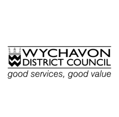 Wychavon District Council logo with slogan "good services, good value."