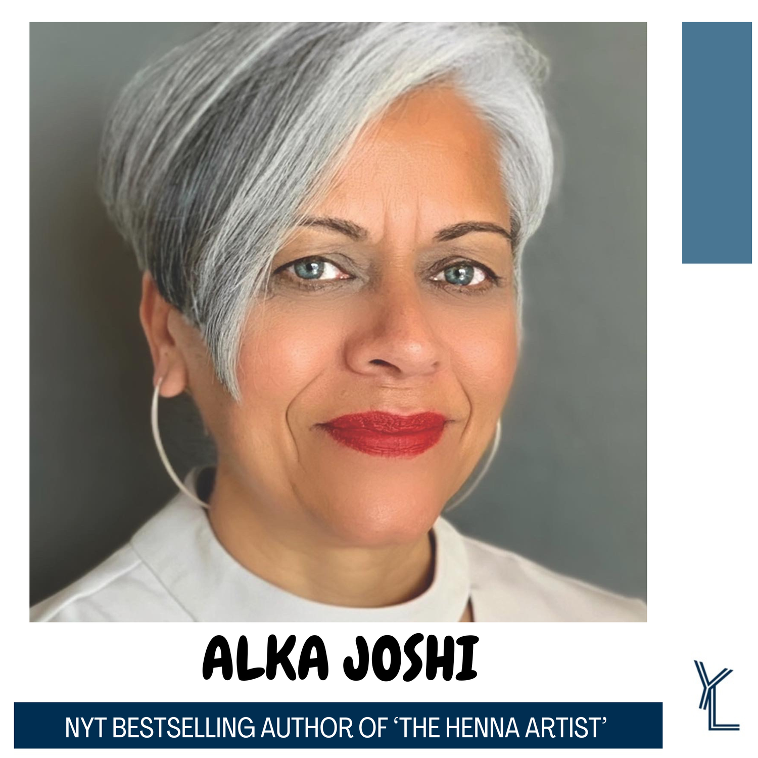 ALKA JOSHI- NYT BESTELLING AUTHOR OF ‘THE HENNA ARTIST’ episode artwork
