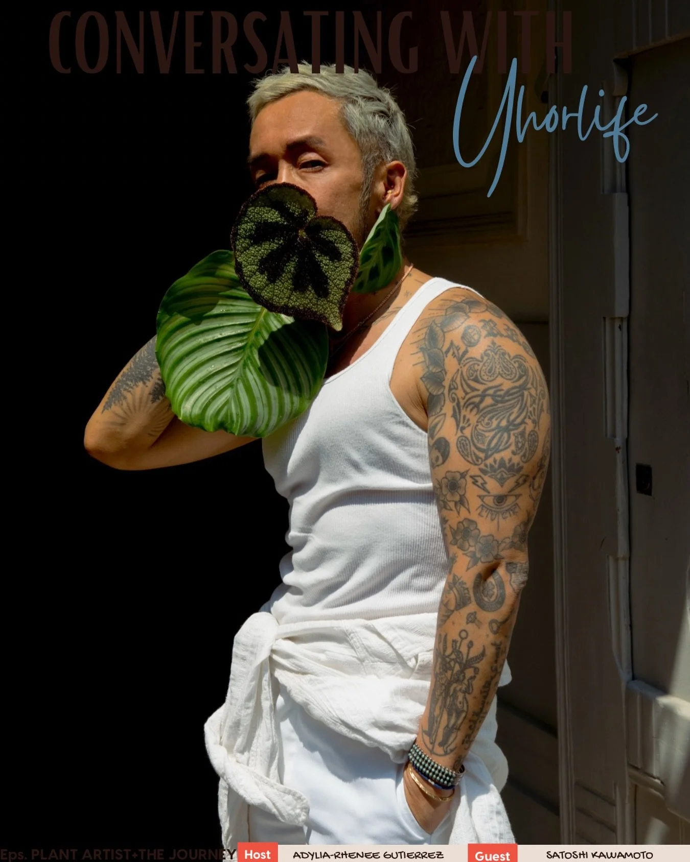 So excited &amp; humbled for this Conversating with Yhorlife! Thank you @satie_san ✨🧿