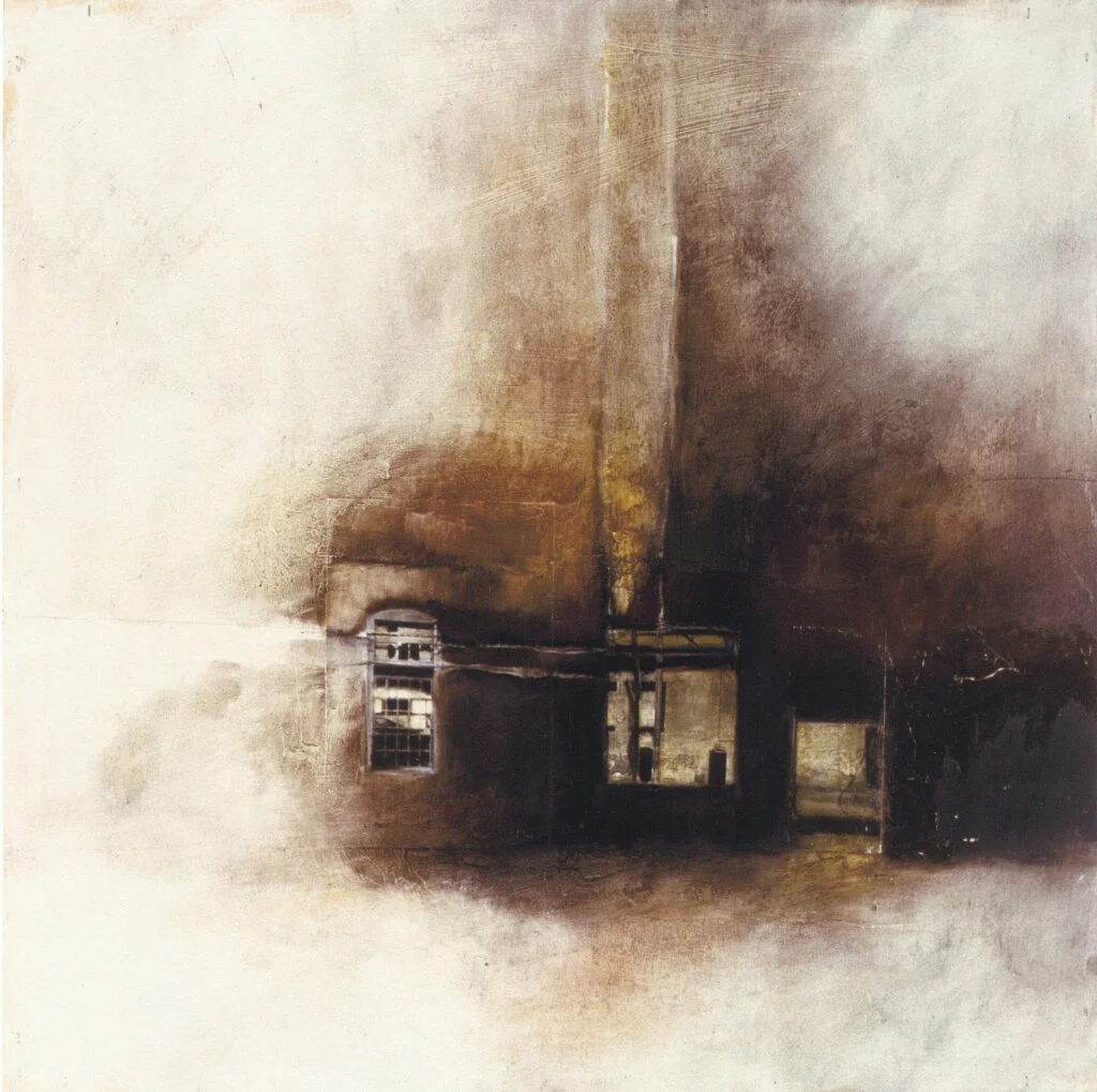 Untitled #2  | 3' x3' | mixed media on board | Private Collection | 2003