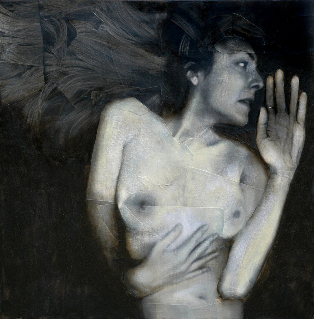 Untitled #1  | 4' x 4' | mixed media on canvas | Private Collection | 2007