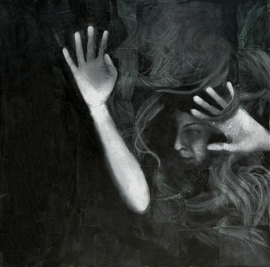 Untitled #2  | 4' x 4' | mixed media on canvas | Private Collection | 2007