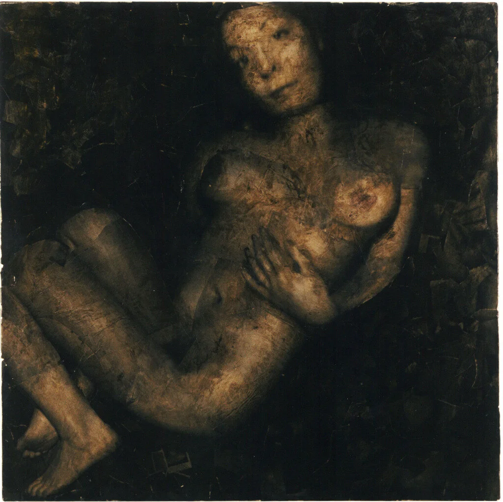 Body #1  | 5' x 5' | mixed media on canvas | Private Collection | 2002