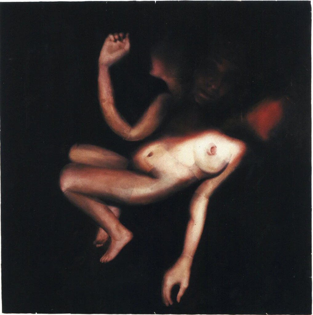 Bodies #4  | 5' x 5' | mixed media on canvas | Private Collection | 2002