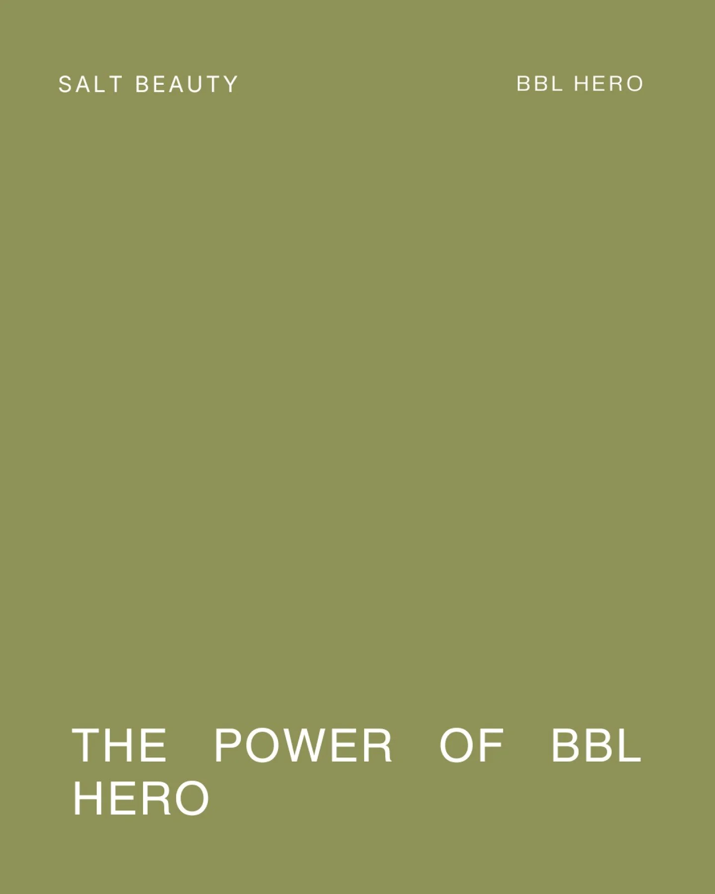 Introducing the latest breakthrough in skincare technology - BBL Hero!

Say goodbye to dull, uneven skin tone and hello to a radiant, rejuvenated complexion.

Key Benefits of BBL Hero:
- Targets pigmentation, sun damage, and age spots
- Stimulates co