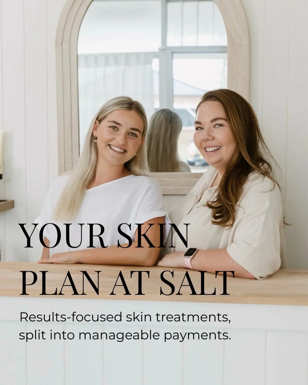 Better skin is rarely the result of one treatment. It&rsquo;s what we do consistently over time.

Our Skin Payment Plans are designed to give you a clear treatment plan while spreading the cost into weekly, fortnightly or monthly payments.

Choose fr