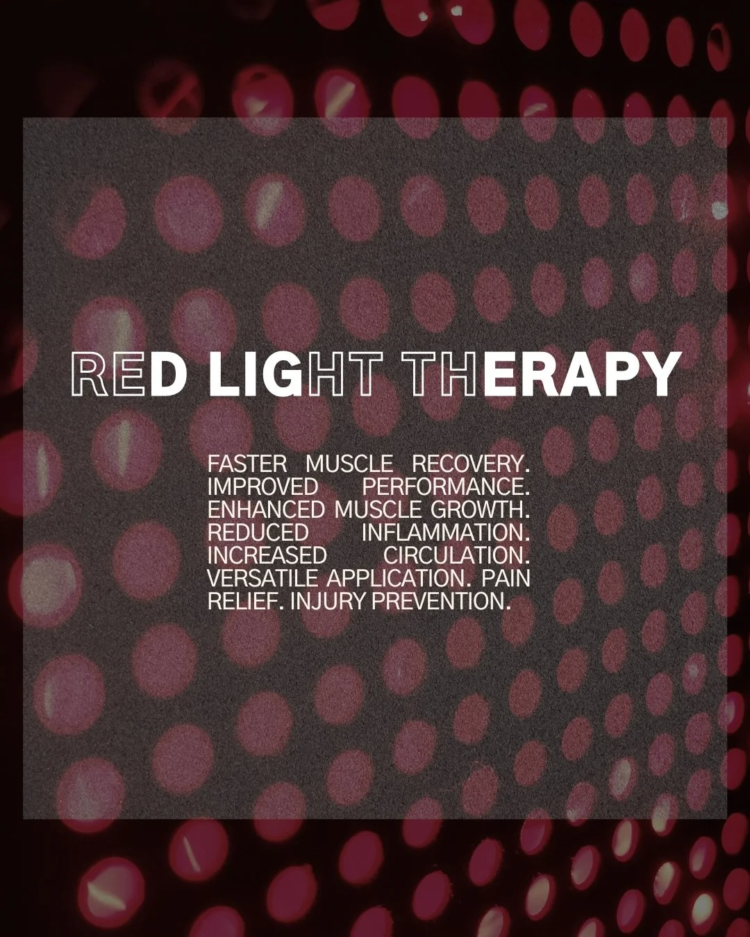 Save this for your next red light therapy session! 

Ready to level up your recovery, skin, and wellness?
Different frequencies offer different benefits! 
Make sure you&rsquo;re using BENCHMARK&rsquo;s Red Light Therapy as efficiently as possible.

B