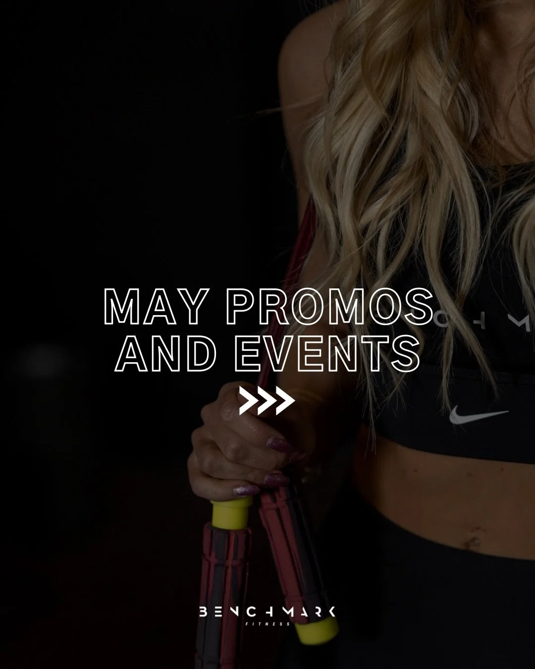 May is packed at BENCHMARK!
We couldn&rsquo;t be more excited about the lineup&hellip;
here&rsquo;s everything happening this month 👉🏼

Whether you&rsquo;re looking to level up your training, lock in serious value, or just connect with your people,