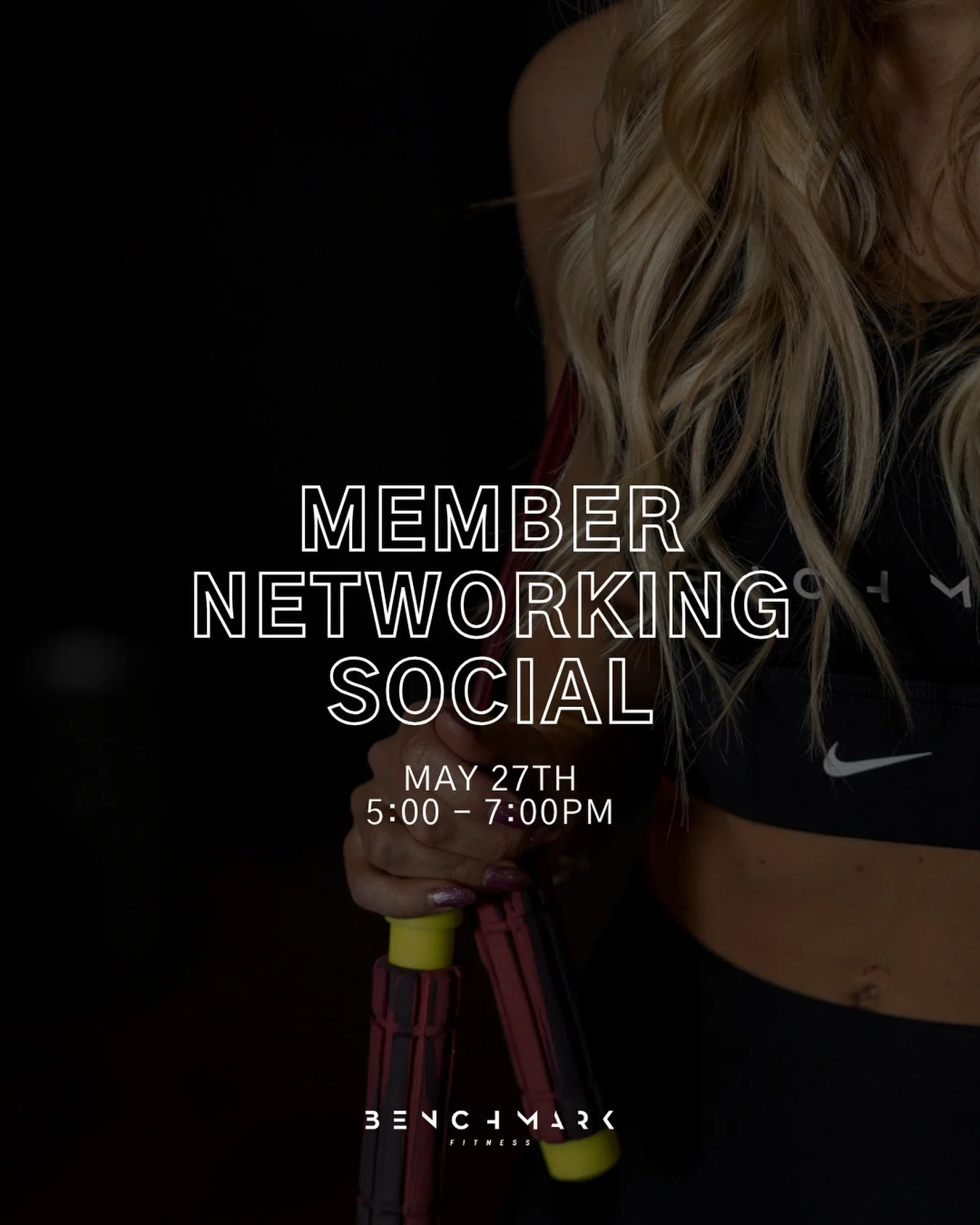 Community > everything. 🖤

At BENCHMARK, we&rsquo;re committed to giving you the best.
And that goes beyond the gym floor!
The best training, the best training experiences and the best community in Burlington.

Join us for our Spring member socia