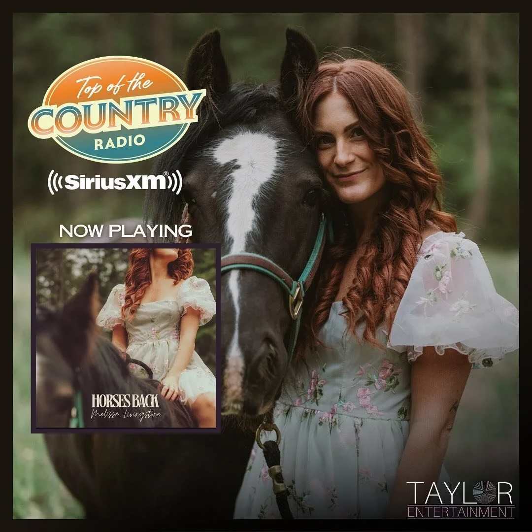 &ldquo;Horses Back&rdquo; is now spinning on @siriusxmcanadamusic Congrats  @melissalivingstonemusic 🐴🖤

#radiopromo #canadianradio #countryradiocanada #canadianartist #femalecountry #countrymusic