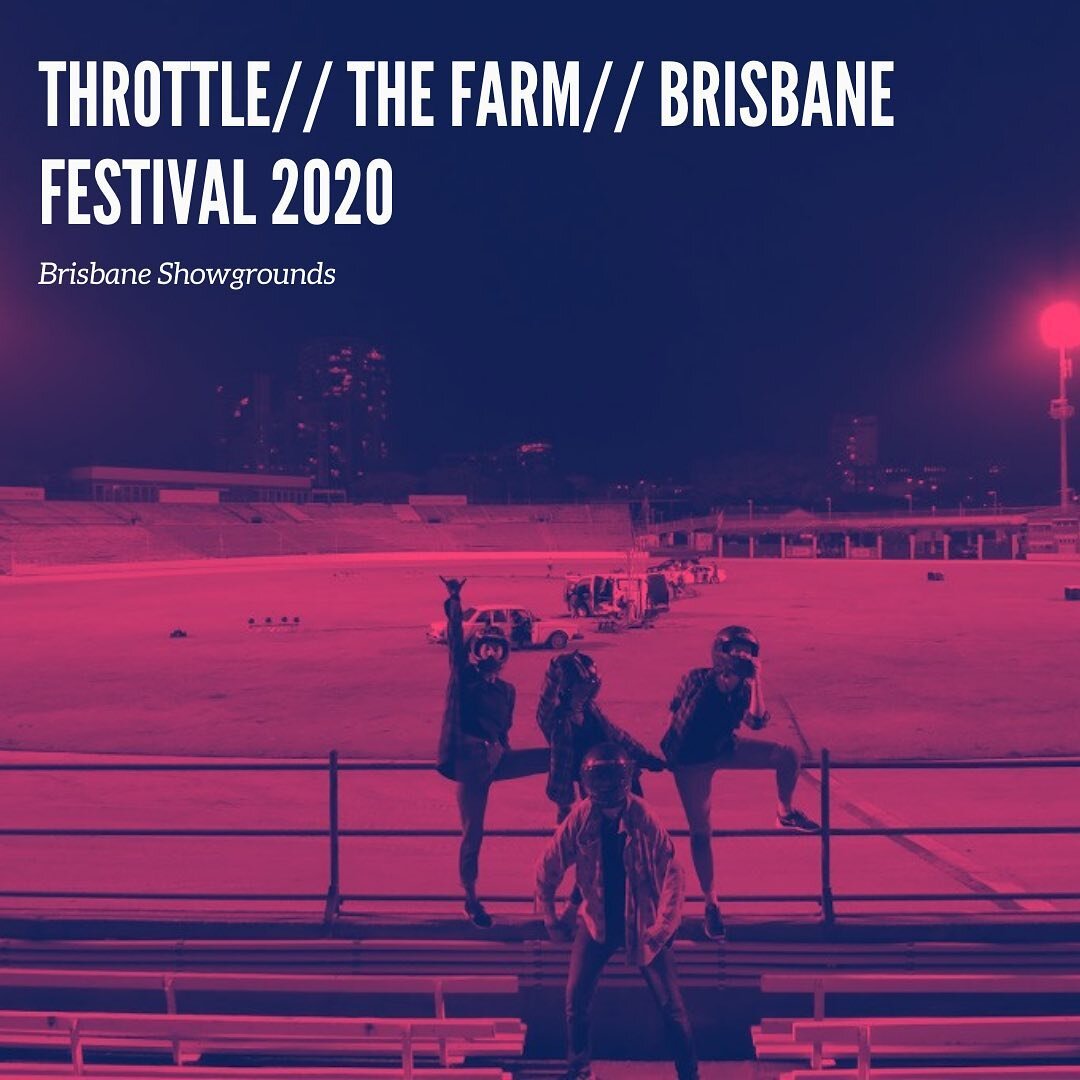 Throttle is lit by your headlights, heard through your car radio and seen through your windscreen. This is a live-action drive-in with an exhilarating, 360-degree dance performance. It was a pleasure working with @_thefarm and @brisbanefestival